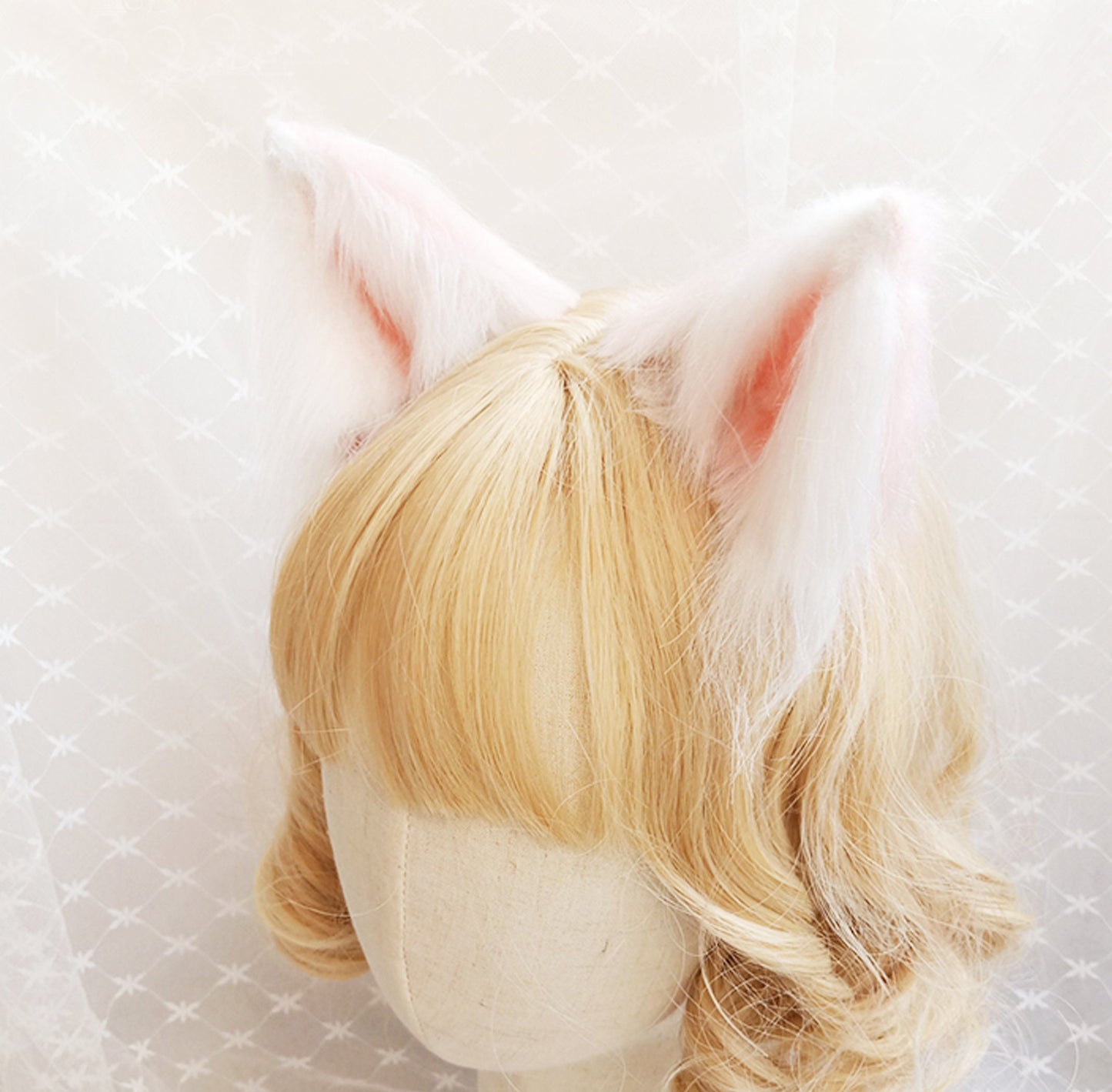 kitten play ear, fox ears, cosplay ears, maid out, fit ears, animal ears hairpins, cosplay accessoires, neko cosplay, wolf ears, 077