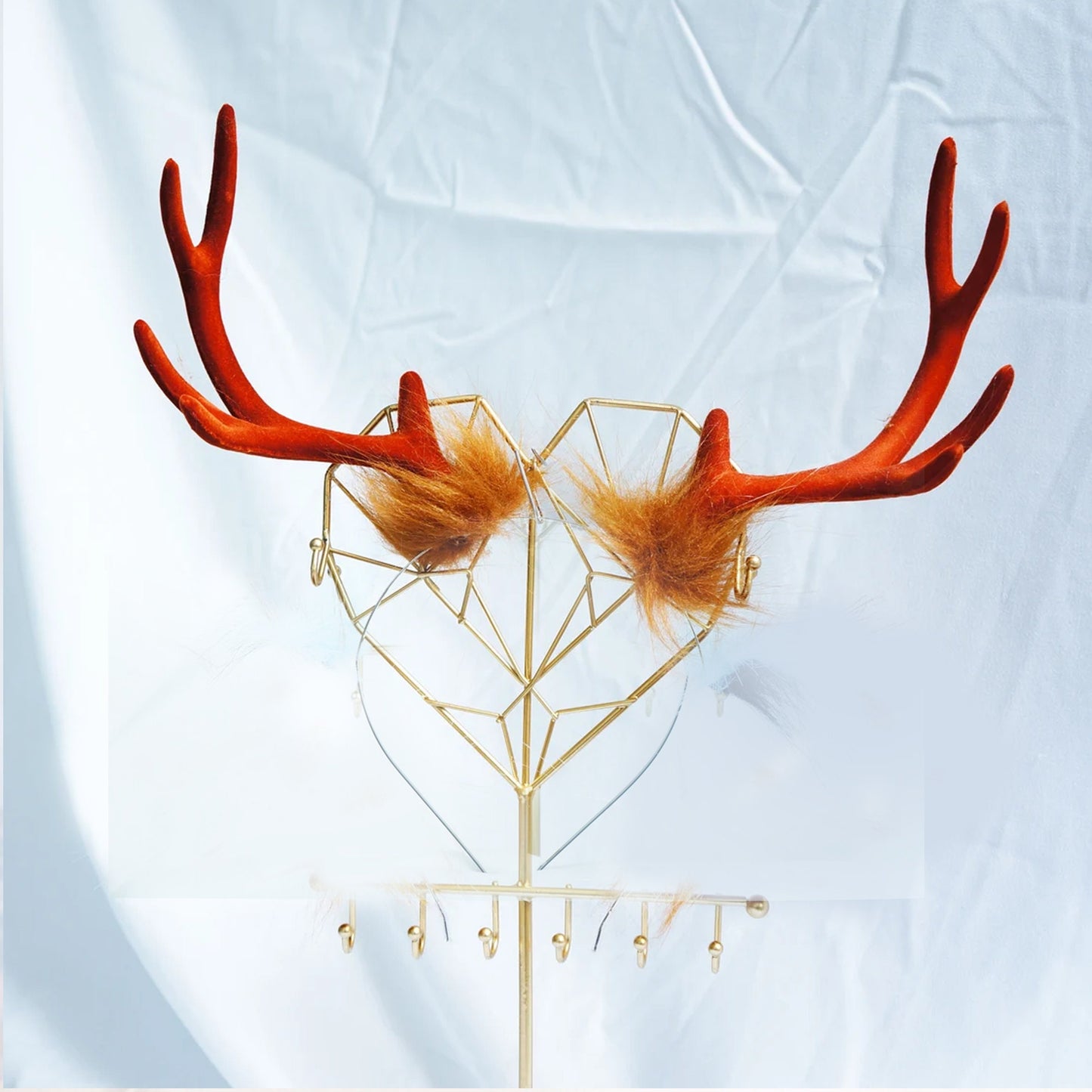 deer horn headband, deer antlers headband, Christmas headband, Wedding headband, bridesmaid hairband, bridesmaid gift,