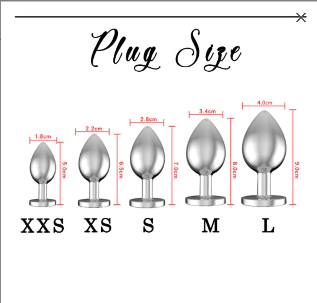Buy additional plugs, Butt plug