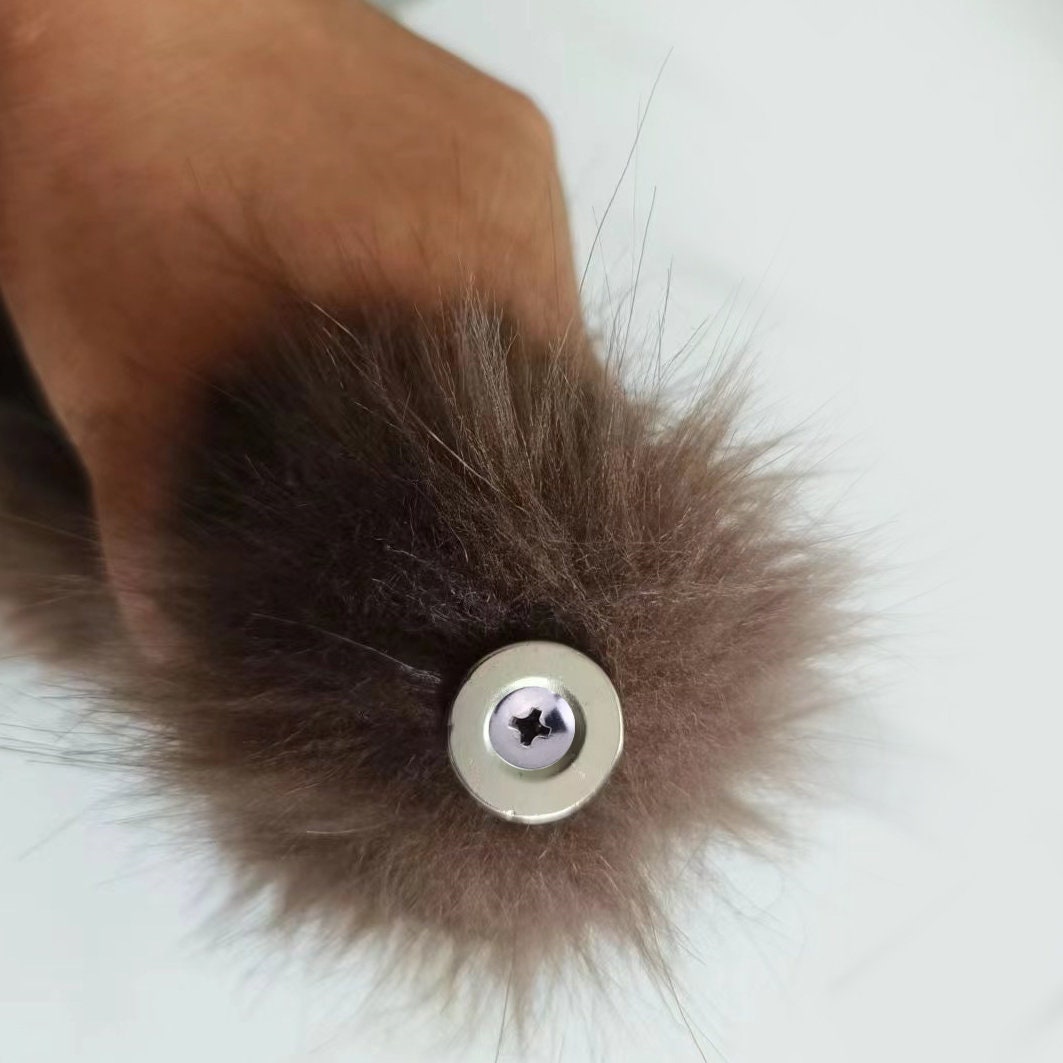 fox ears Headband, Fluffy fox ears, Faux Fur ears, cat Ears Headband, Realistic fox Ears, fox ears ,pink wolf Ears, Faux fur Ears, 207