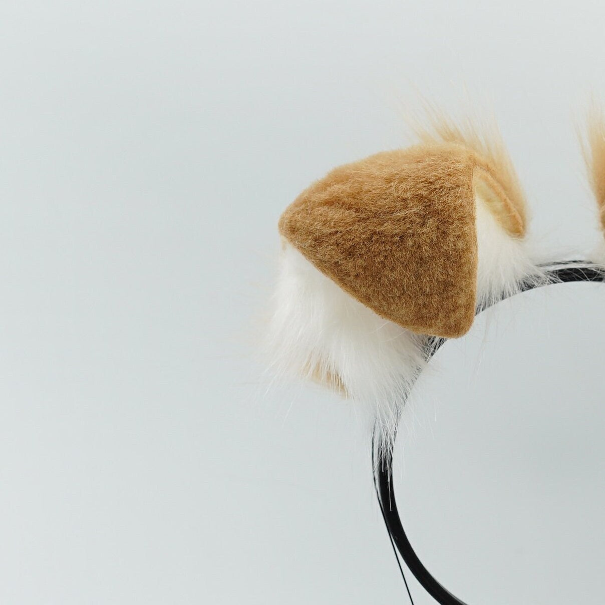Shepherd dog tail and ear set dog ear and tail set dog tail animal cosplay petplay puppy ear and tail set faux fur puppy tail plug bdsm