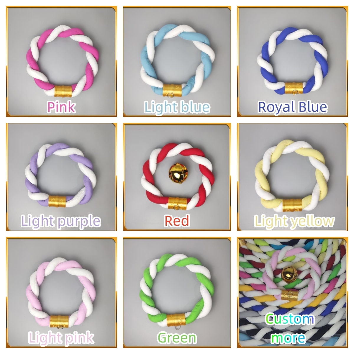 Fursuit Cosplay Accessory Dog Collars, BIG Kitty Bell Collar, Top cat choker cosplay nyan costume neko halloween, Hell Kitty collar.