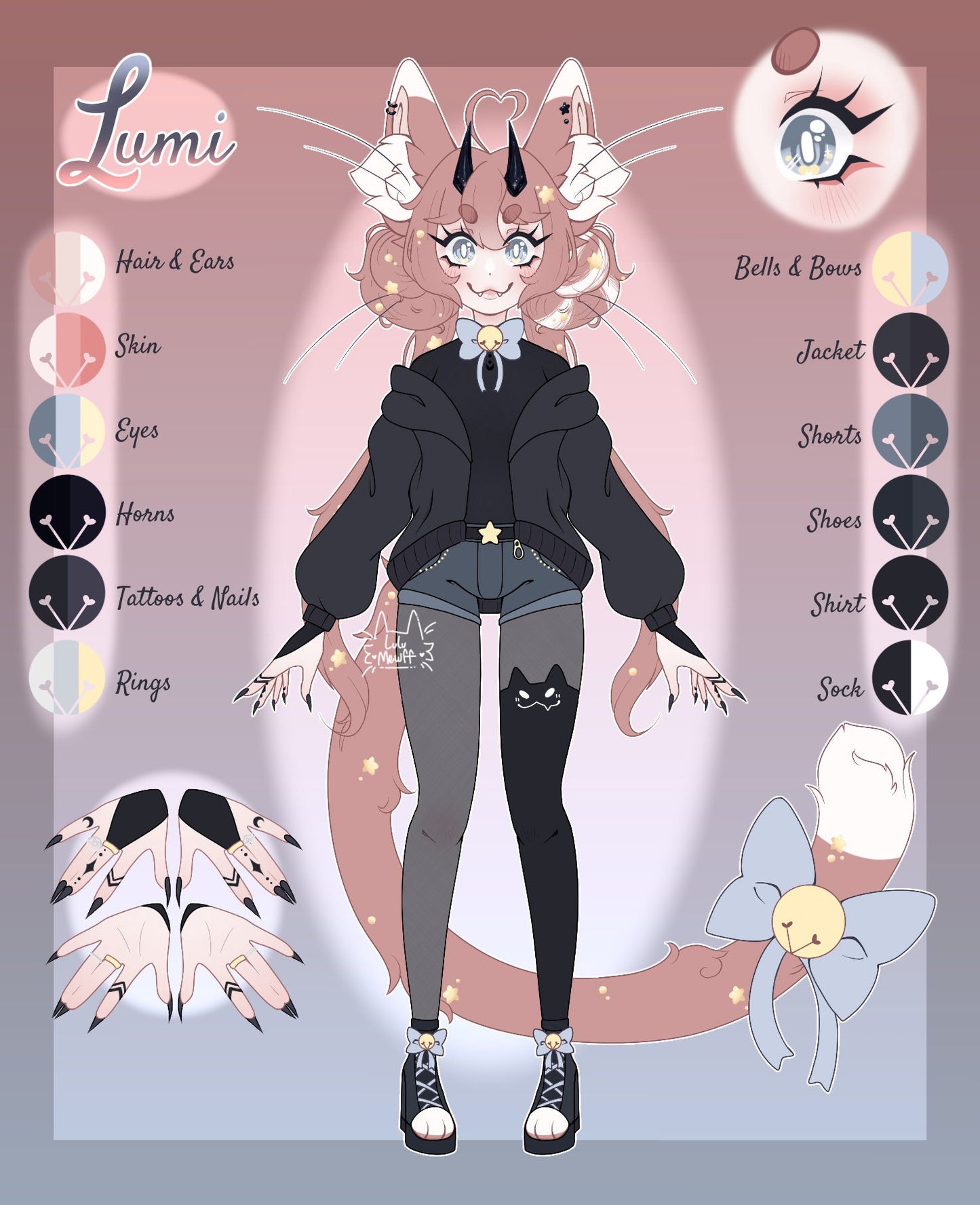 Customized ears headband, Realistic ears clips commission, OC ears , Furry ears Private custom ear