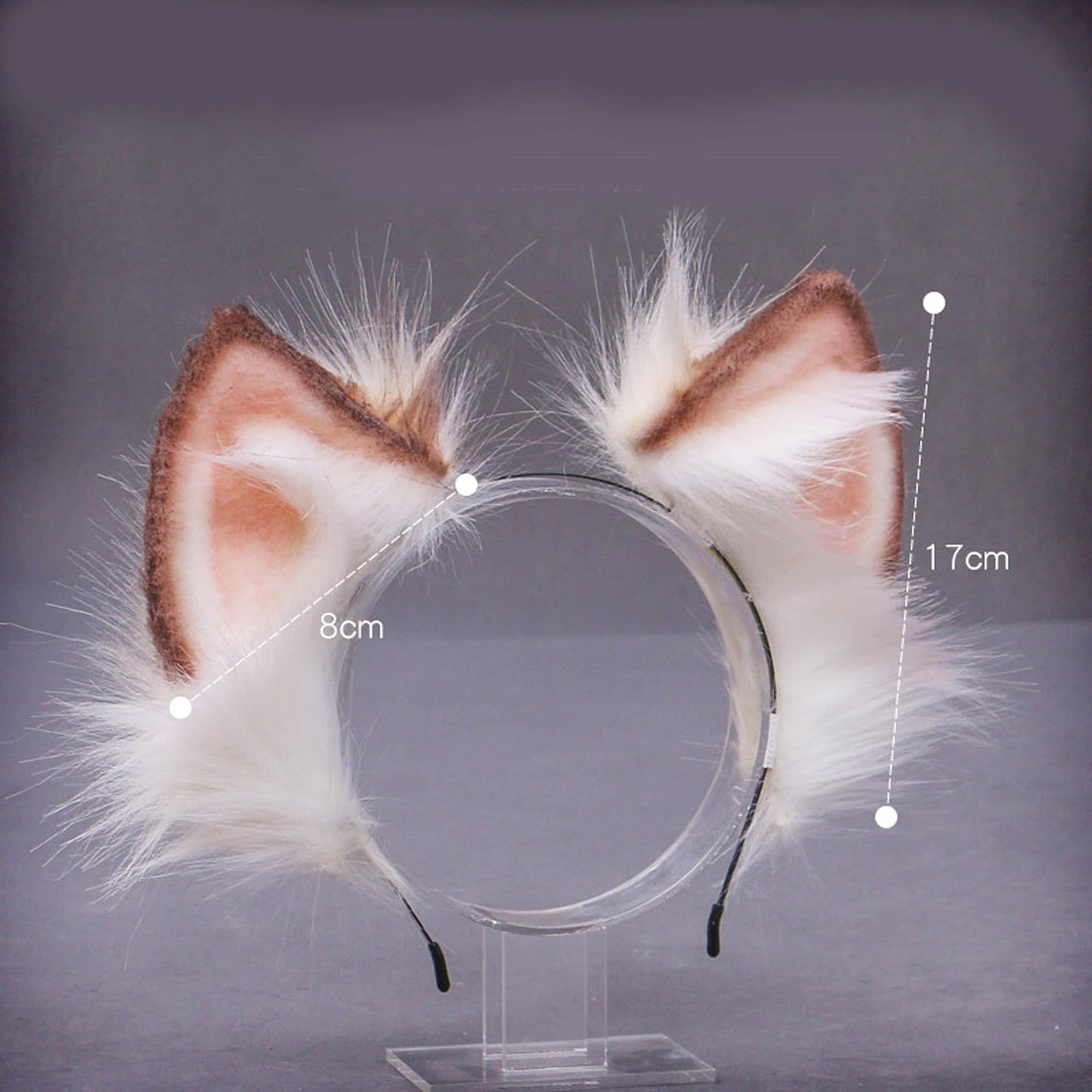 kitten ear headband, Fluffy fox Ears,kitten ear cosplay, Fluffy fox ears, Faux Fur ears, cat Ears Headband，fox ears headband