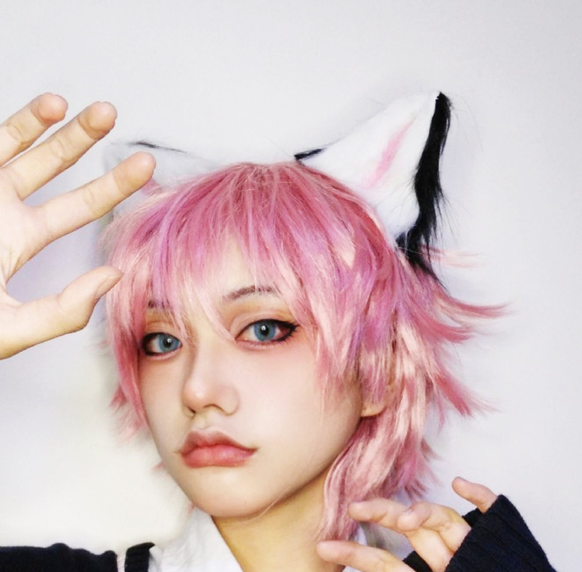 cosplay accessoires, neko cosplay, wolf ears, kitten play ear, neko ears, cosplay set, maid out, fit ears, animal ears headband, 076