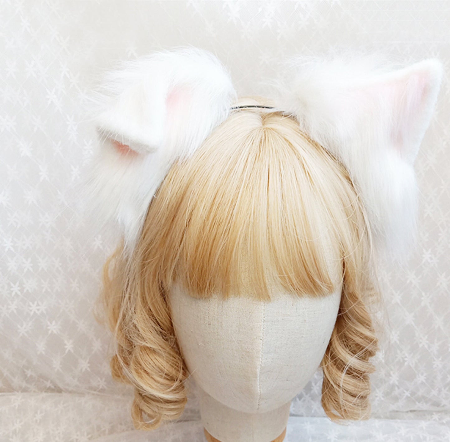 male cosplay, unisex cosplay, female cosplay, realistic ears, cosplay cat ears, beast ear, hair clip ears, lolita ears, pet play ears,078