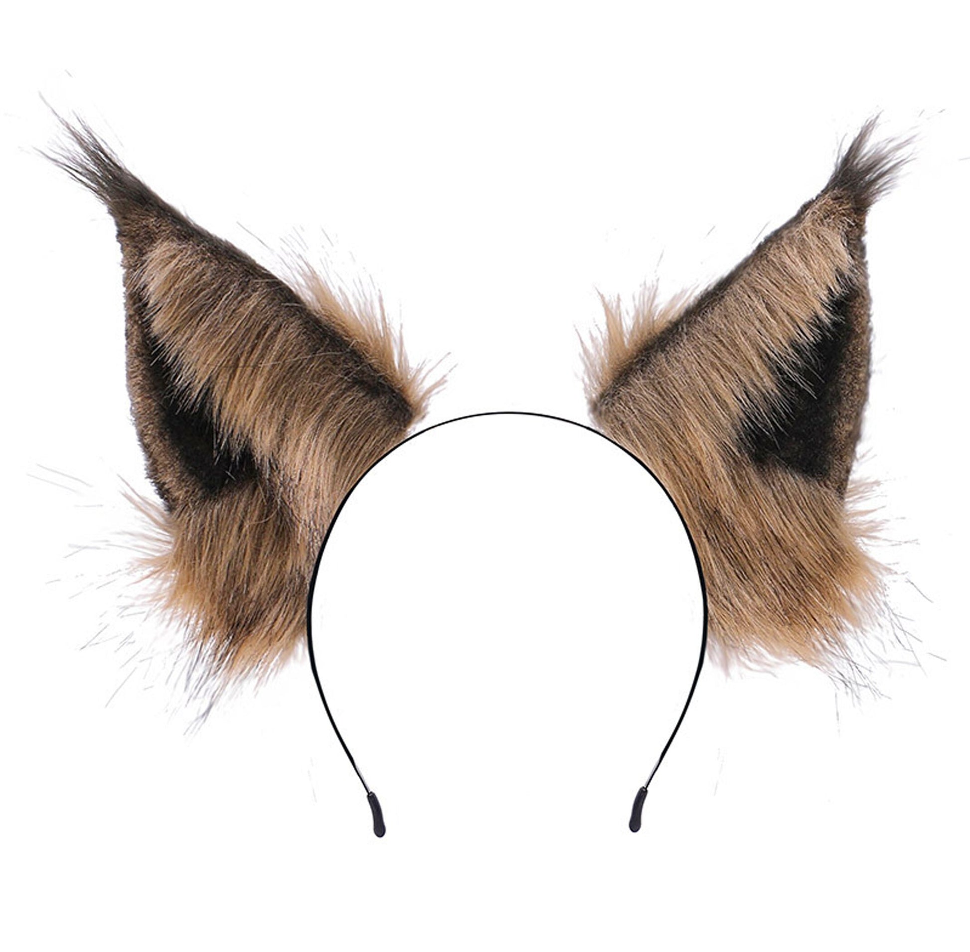 kitten ear cosplay, fox ear, kitten ear,fox ear, kitten ear headband, animal cosplay ear,realistic cat ear, Faux fur Cat Ear,086