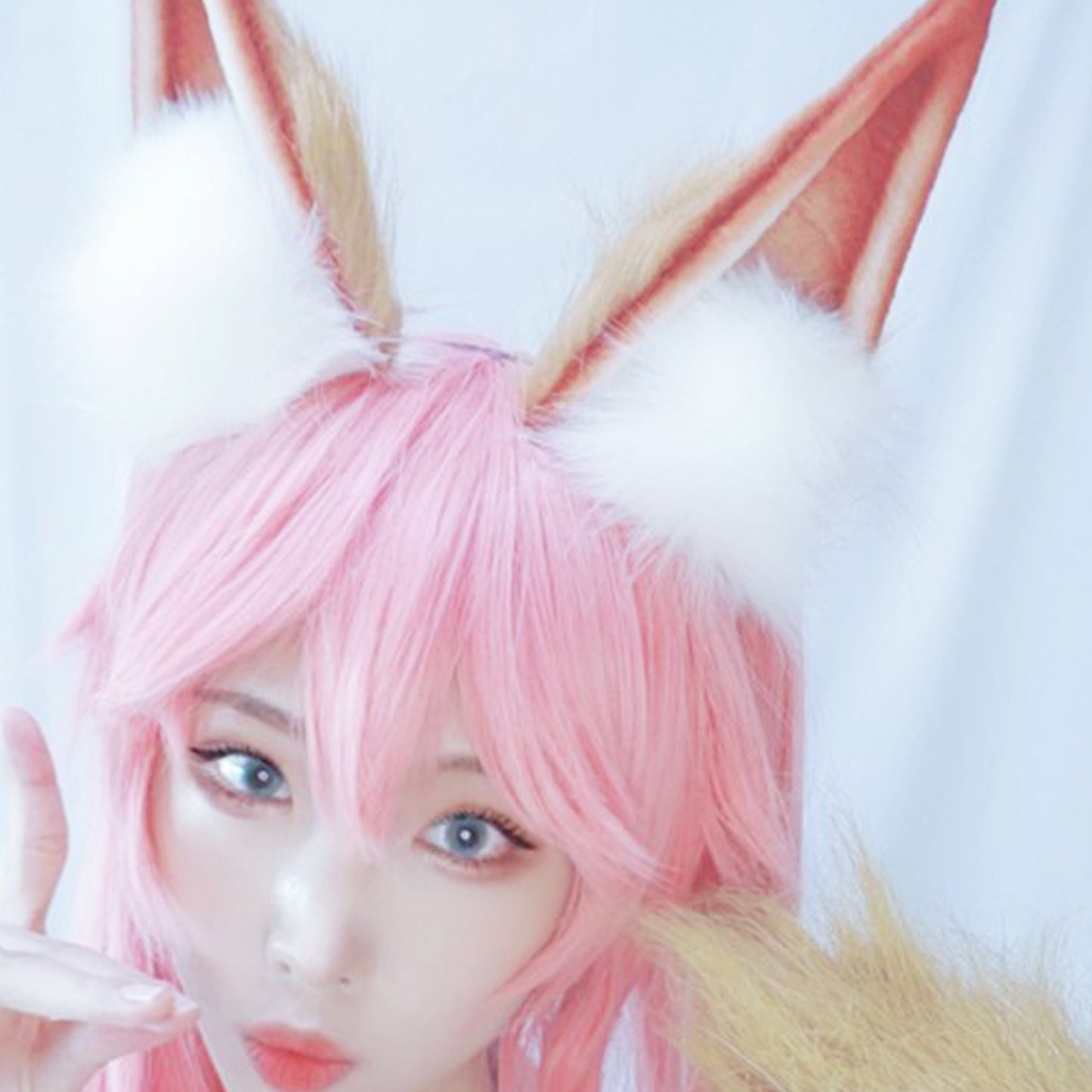 fur ears, neko ears, kitten ear, wolf ear, ears headband, pet play ears, fox ear,bunny ears, cosplay props, furry ears, faux ears, 190