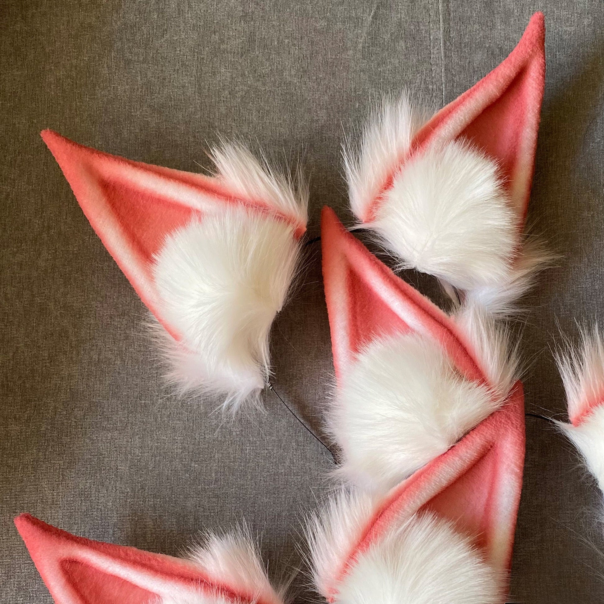 fur ears, neko ears, kitten ear, wolf ear, ears headband, pet play ears, fox ear,bunny ears, cosplay props, furry ears, faux ears, 190