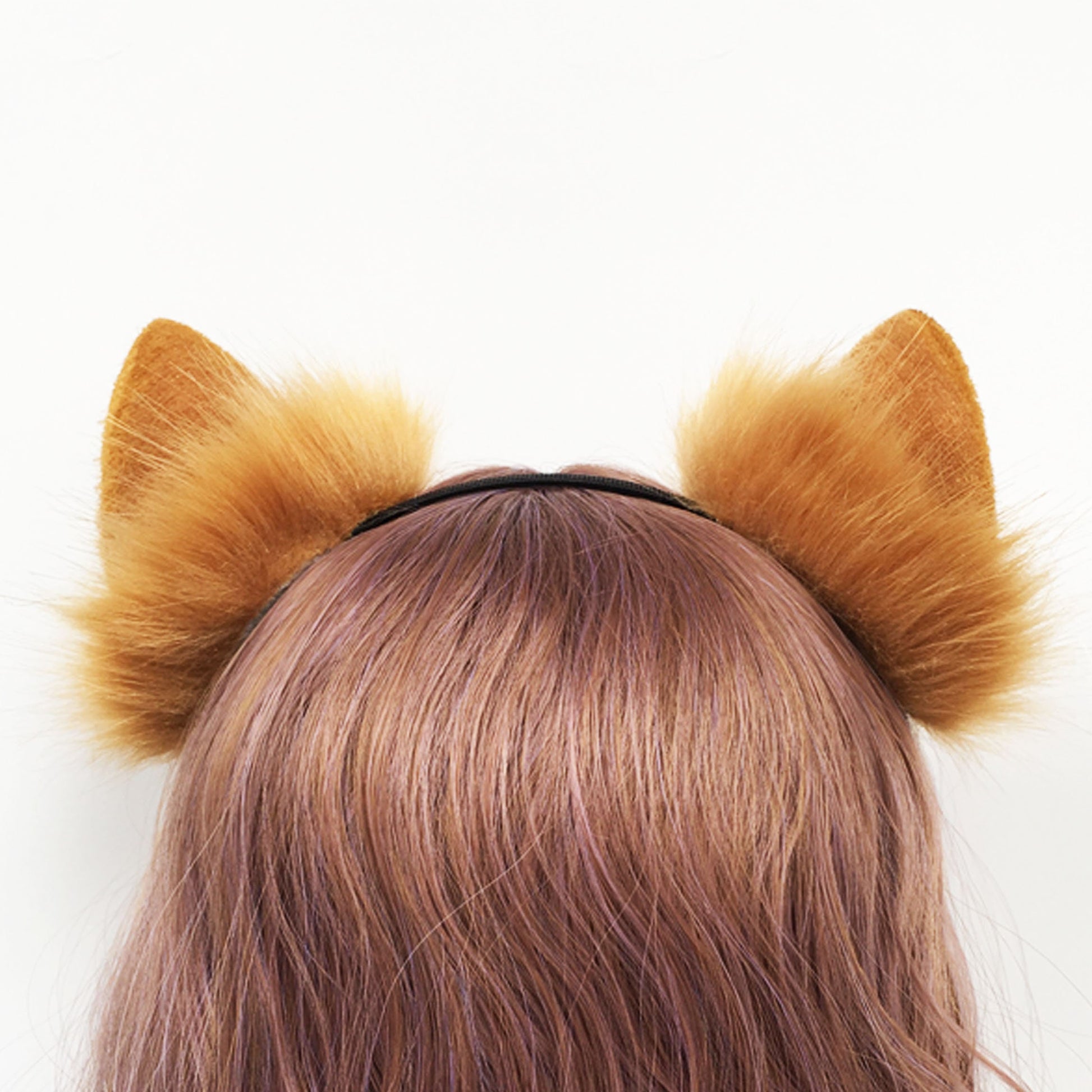 Faux Fur ears, cat Ears Headband，Realistic fox Ears, fox ears Headband, Fluffy fox ears, fox ears , grey wolf Ears, Faux fur Ears, 199