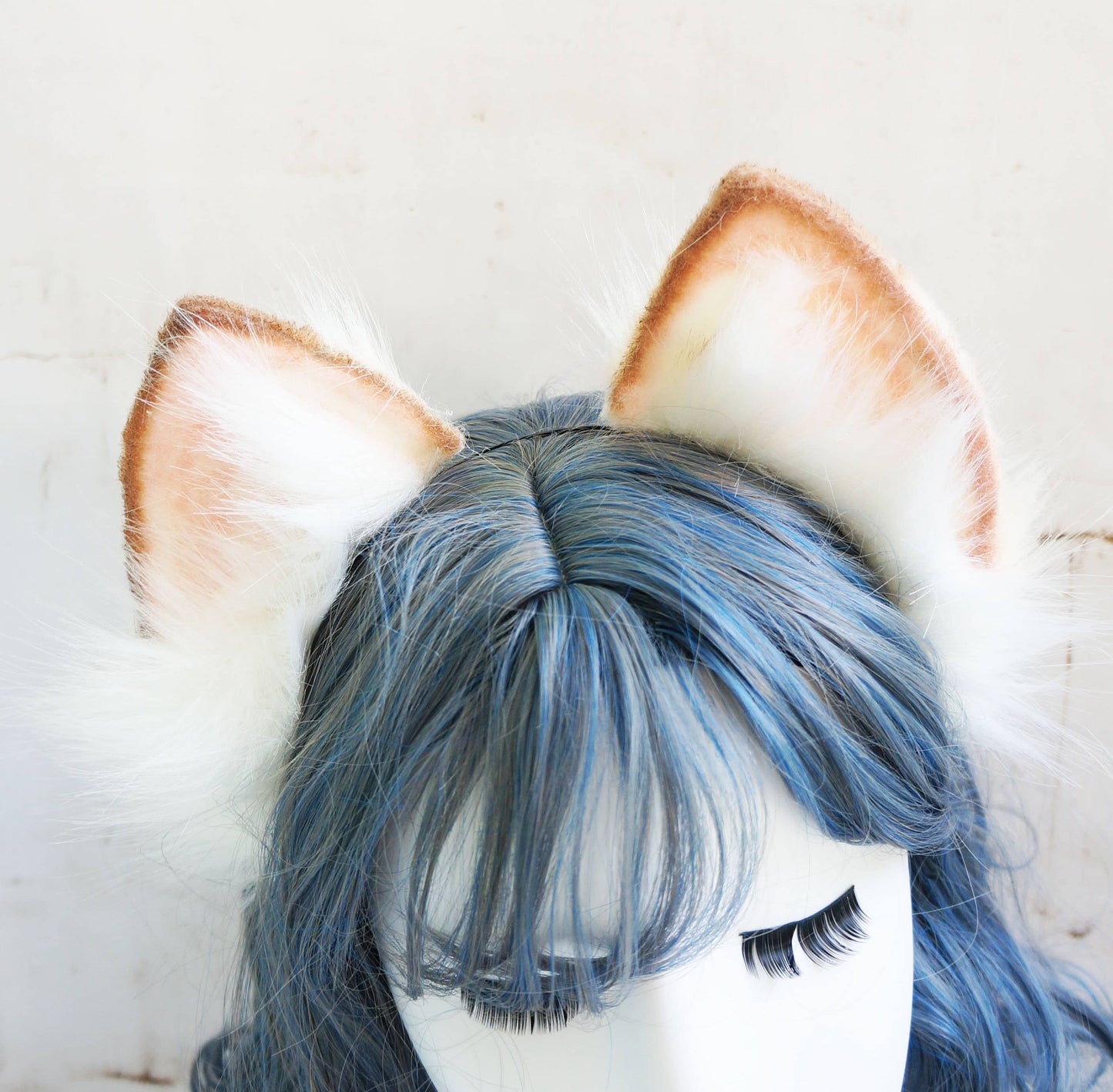 kitten ear headband, Fluffy fox Ears,kitten ear cosplay, Fluffy fox ears, Faux Fur ears, cat Ears Headband，fox ears headband