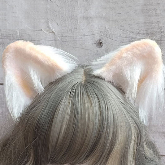 bear ears, female cosplay, male cosplay, realistic ears, Hamster ears, beast ear, hair clip ears, lolita ears, pet play ears,078