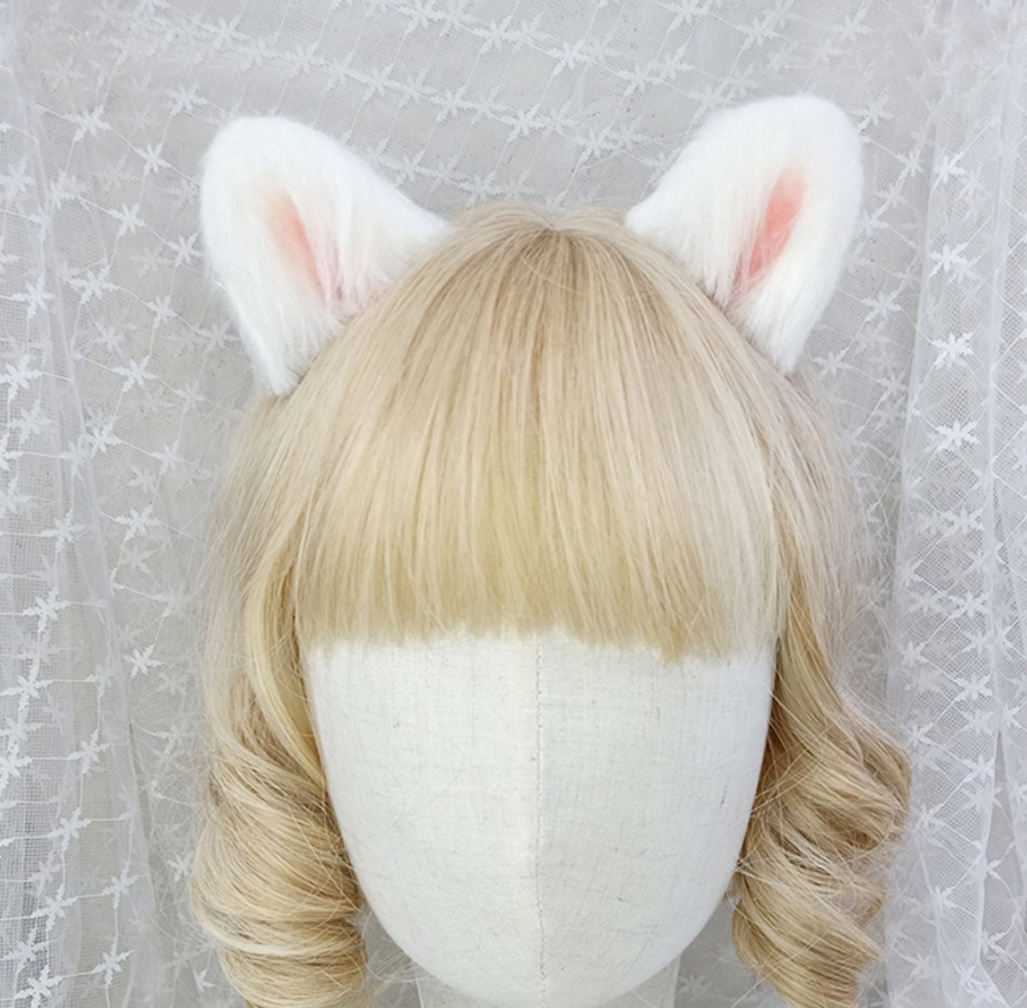 kitten ear cosplay, , realistic cat ear, realistic fox ear, animal ear, ear cosplay, kitten ear, wolf ear, ears headband,fox ear, 085