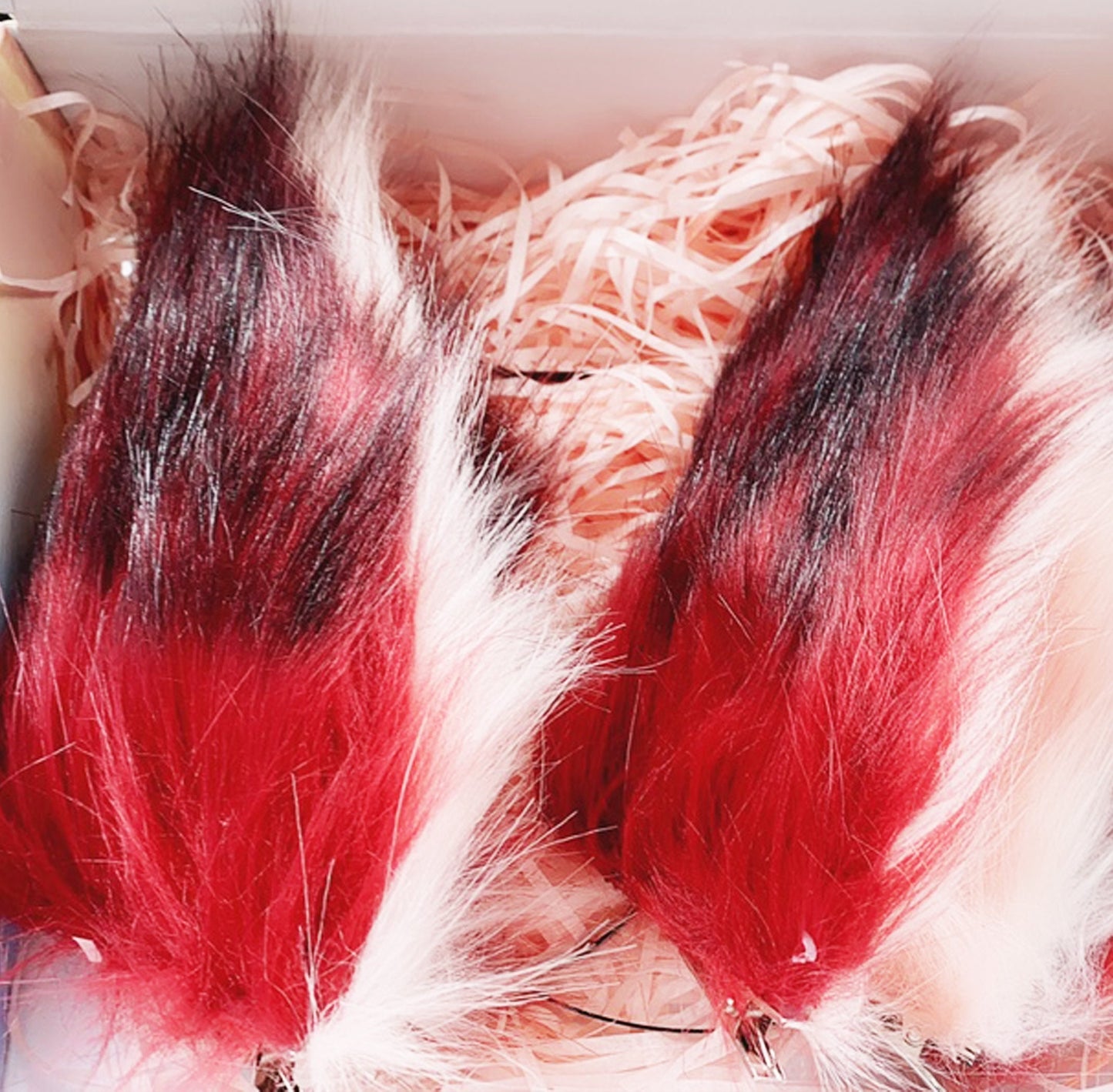 cosplay ear, kitten ears, anime cosplay, faux fur ears, blood wolf ears, costume ears,animal ears,fox ears, fluffy disney ears, MTO, 104