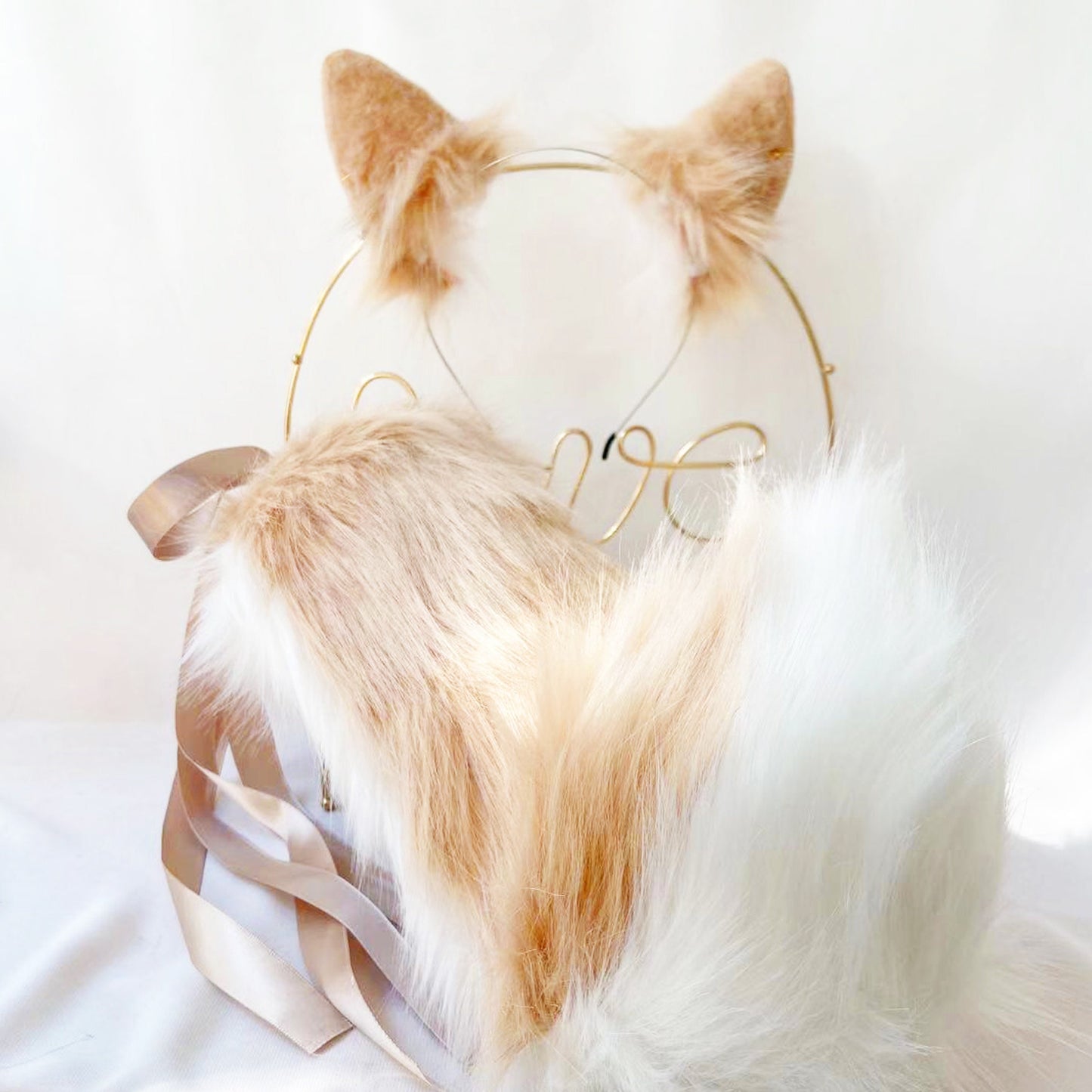 dog ear headband, dog ears cosplay, dog ear headband, deer ear, ar cosplay, animal cosplay ear,realistic deer ear, Faux fur deer Ear,173