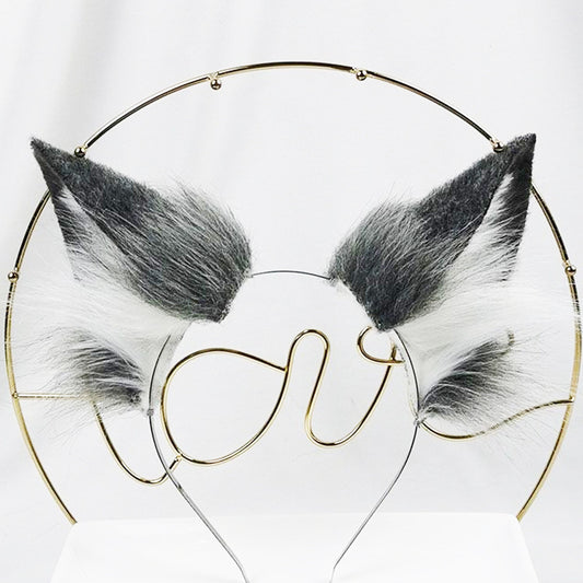 fluffy cat ears headband, MTO, 187