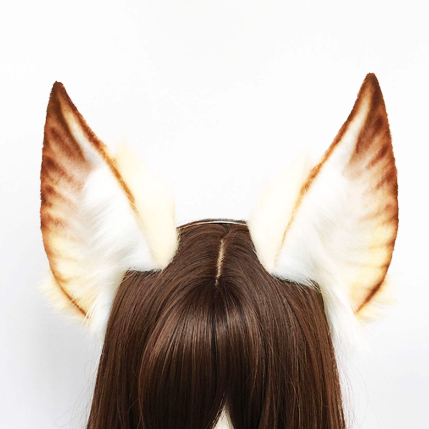 faux fur ears, fox ears, fluffy ears, costume ears,animal ears, gold fox ears, cosplay ear, kitten ears, anime cosplay, 202