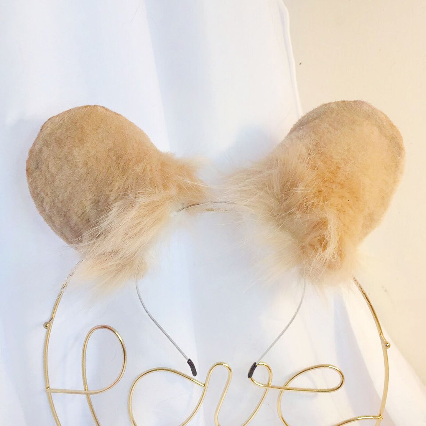 Hamster ear cosplay, mouse ears, pet gear, pet costume, cosplay ear, petplay ears, faux fur ears, animal art, realistic hamster gear, 261