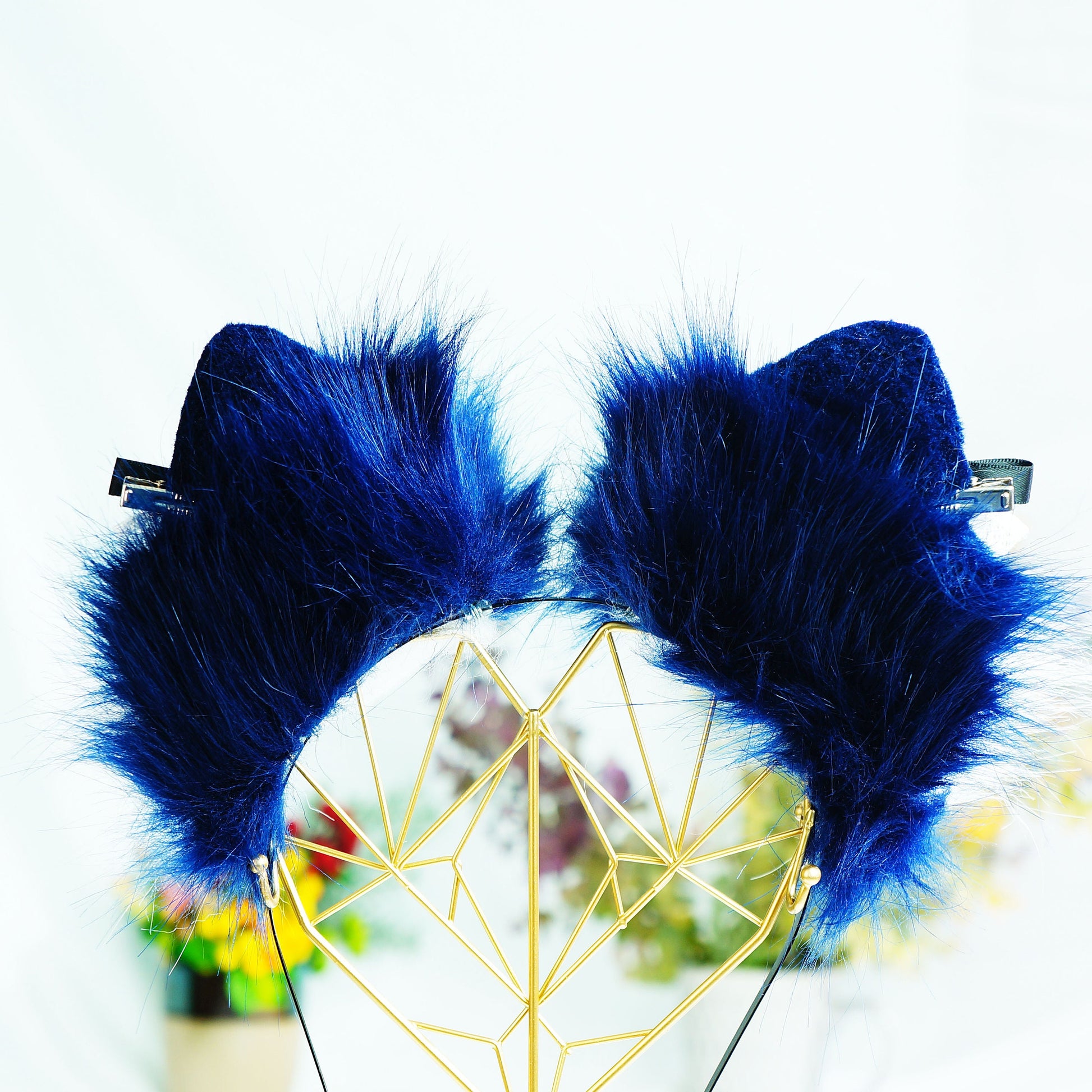 Blueberry fox Ears, Fox Ears, Summer Kitten Ears, cat ears, anime ears, fairy ears, Mimi Ears,kitten ears, realistic cat ear, 140