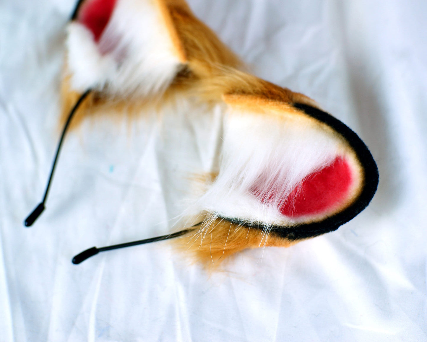 costume ears,animal ears, Hamster ears, faux fur ears, Hamster cosplay, fluffy ears, cosplay ear, kitten ears, anime cosplay, 201