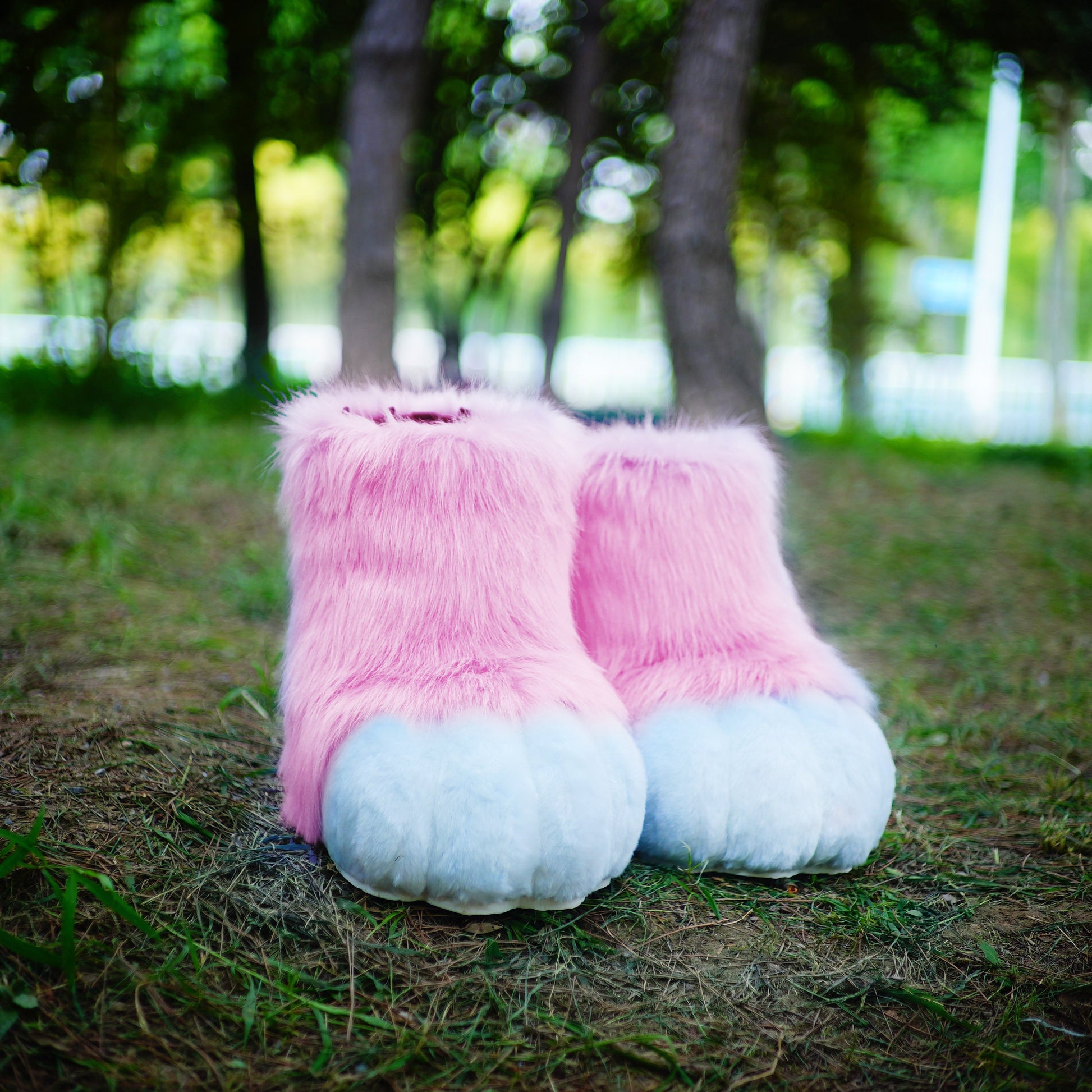 fursuit feet paws, toony foot paw, kemono foot paw, light pink cat paws, puppy paws, wolf paws, tiger paws, fox paws, ktcatvintage