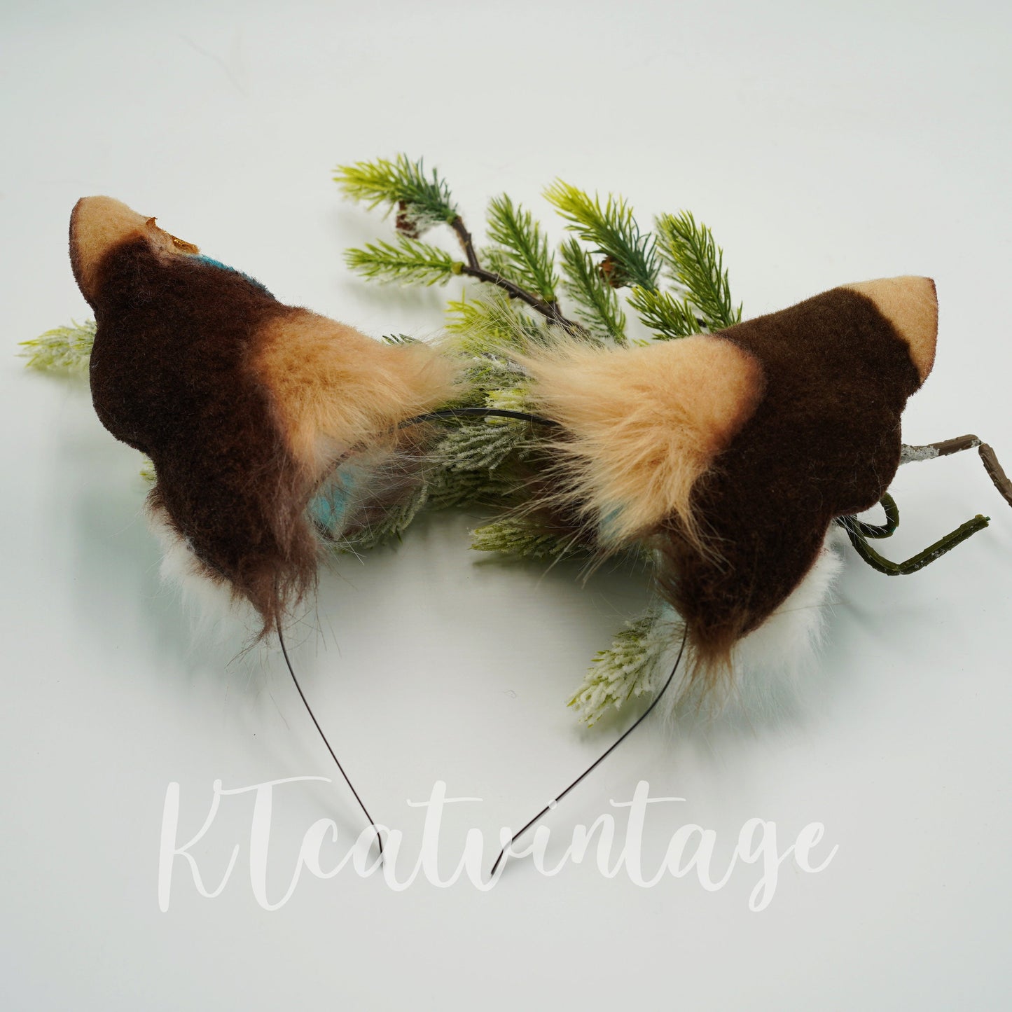 Kirara Cosplay ears, E-girl Cat ears and tail, fox tail, ears headband, Genshin cosplay, handmade ears, pet play, custom ear