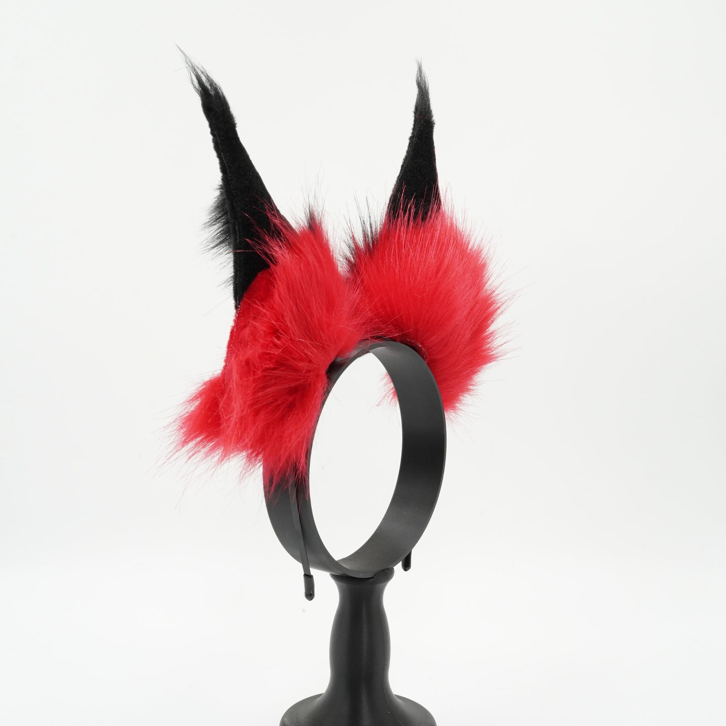 Hasbin Hotel Cosplay Ears Alastor , Red Fox Ears, Furry Ears, Cosplay Ears, Petplay accessory,