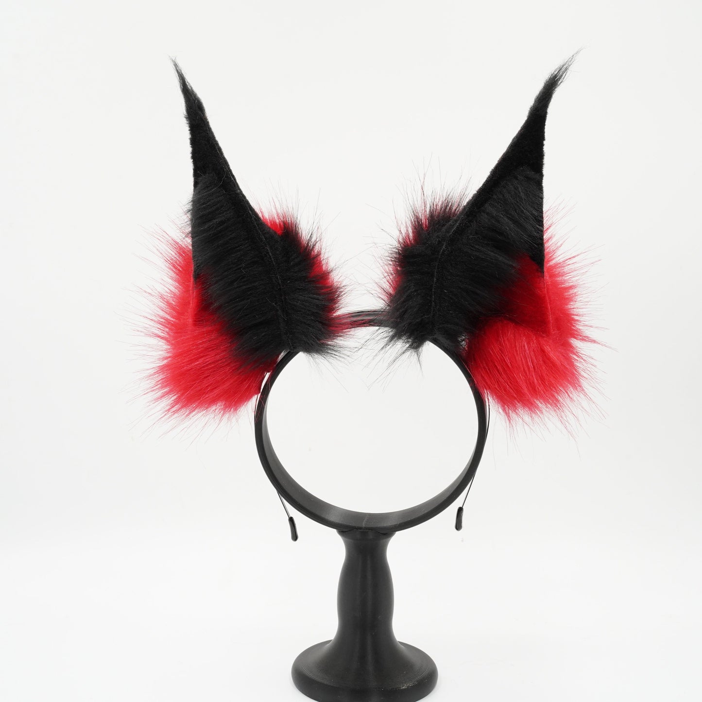 Hasbin Hotel Cosplay Ears Alastor , Red Fox Ears, Furry Ears, Cosplay Ears, Petplay accessory,