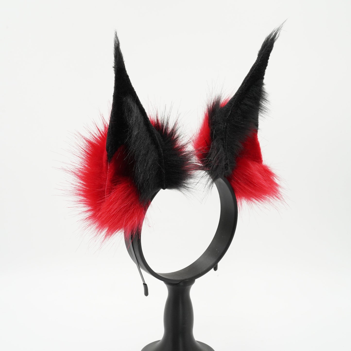 Hasbin Hotel Cosplay Ears Alastor , Red Fox Ears, Furry Ears, Cosplay Ears, Petplay accessory,