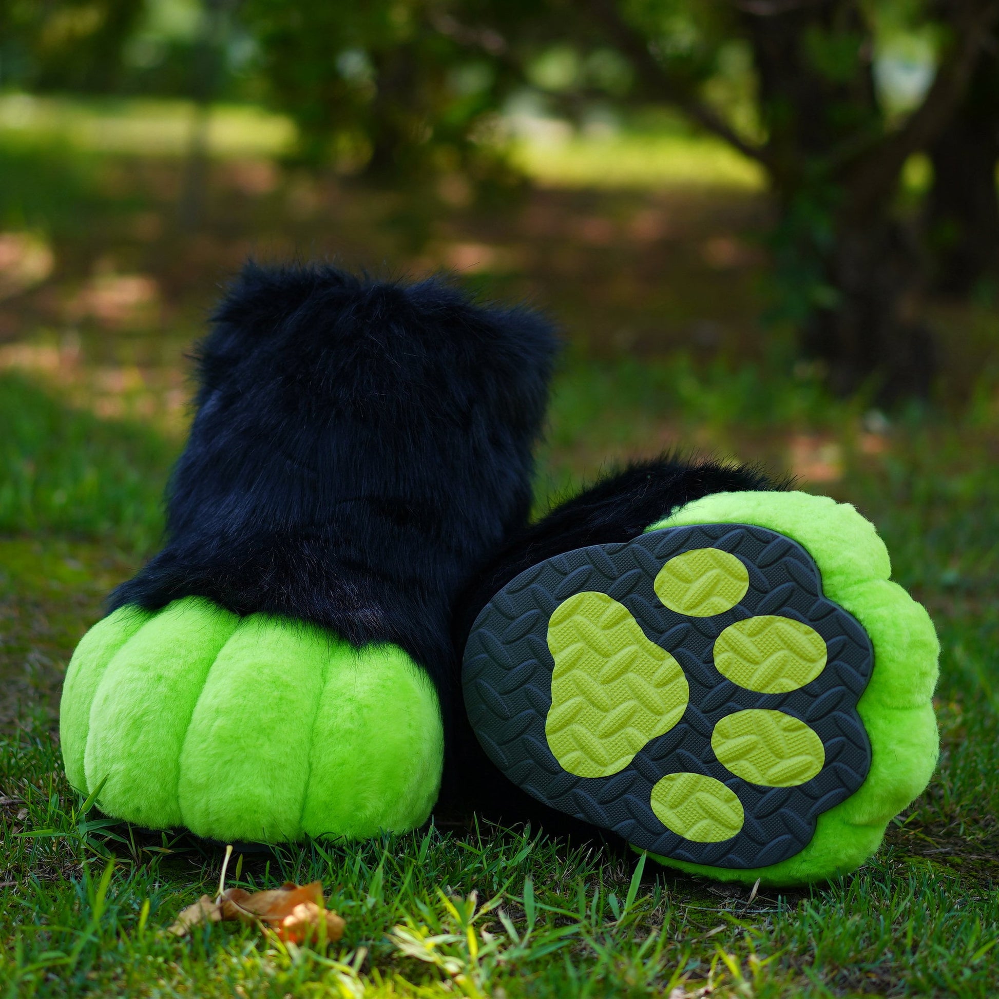 Toony Footpaw Fursuit kemono toony kigurumi fursona kawaii outdoor foot paw shoes cosplay cat dog fox wolf bunny gift furry outdoor