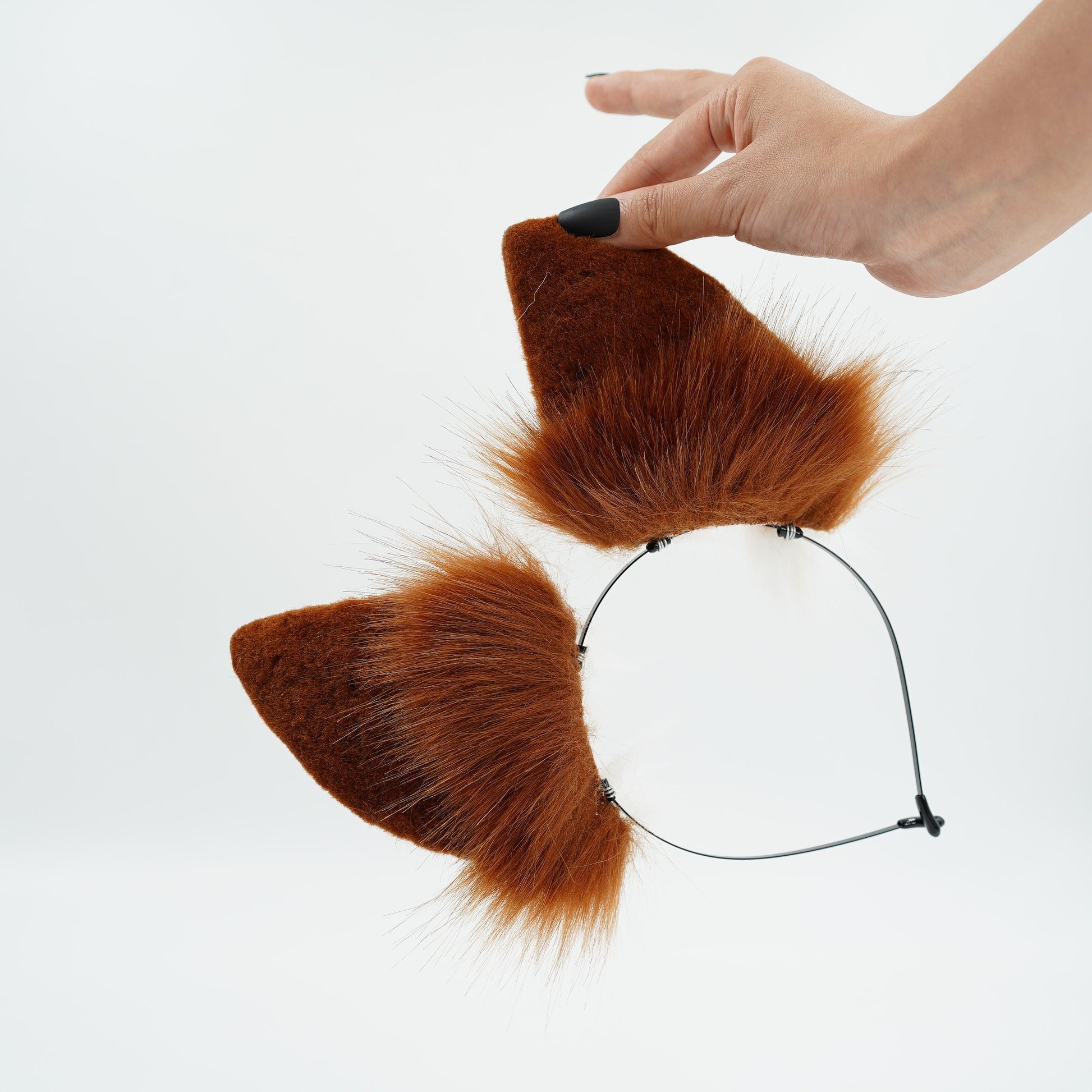 puppy ears, realistic dog ears, faux fur ears, dog ears, fluffy ears, animal ears, ears, cosplay ear,costume ears, anime cosplay, DDLG, 176