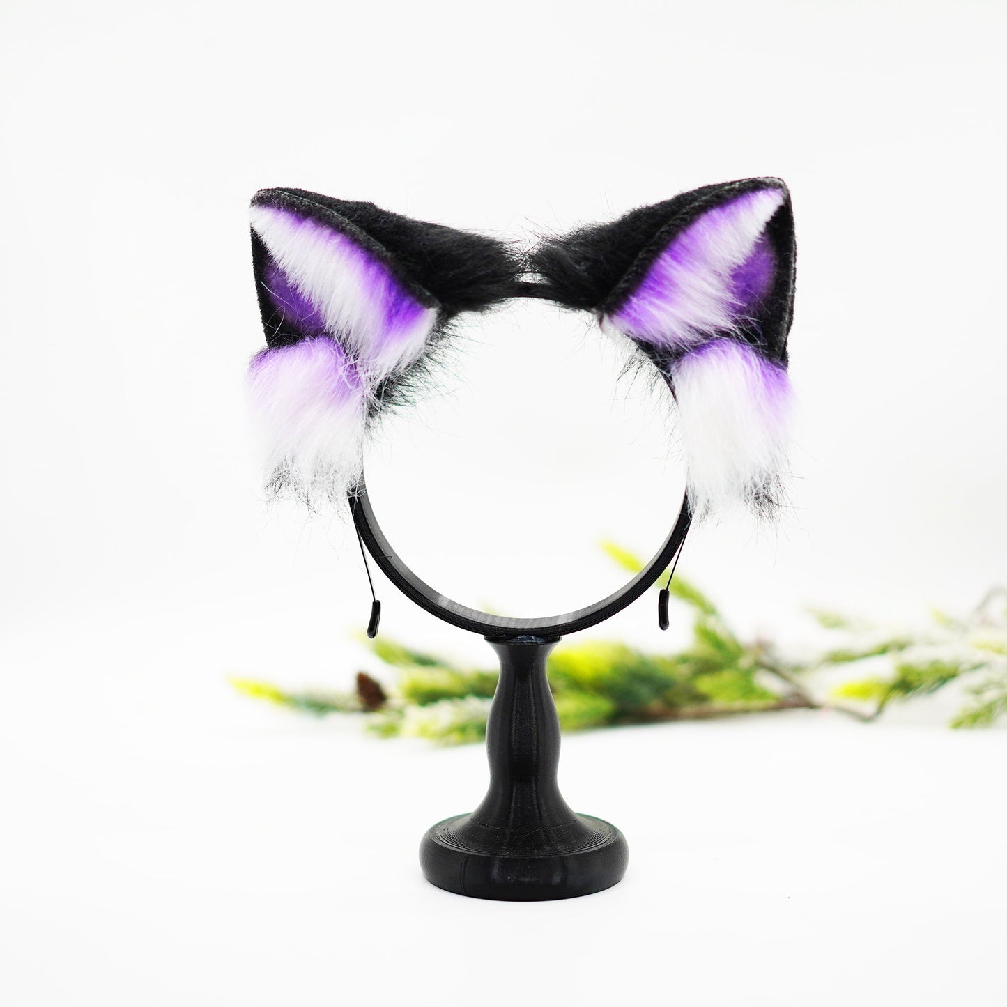 Handmade Furry Fursuit Realistic Fox Cat Ear, Anime Petplay Cosplay Ear, Wolf Ear Hair Band, Beast Ear, Cosplay Wolf Ear, Black Wolf Ear