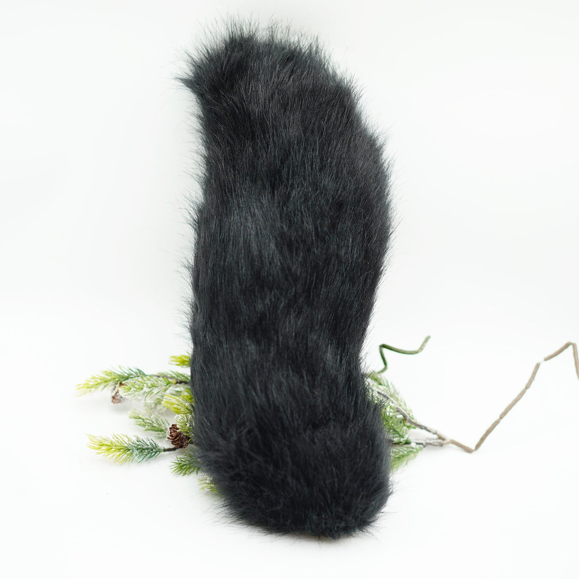 Handmade Furry Fursuit Realistic Fox Cat Ear, Anime Petplay Cosplay Ear, Wolf Ear Hair Band, Beast Ear, Cosplay Wolf Ear, Black Wolf Ear