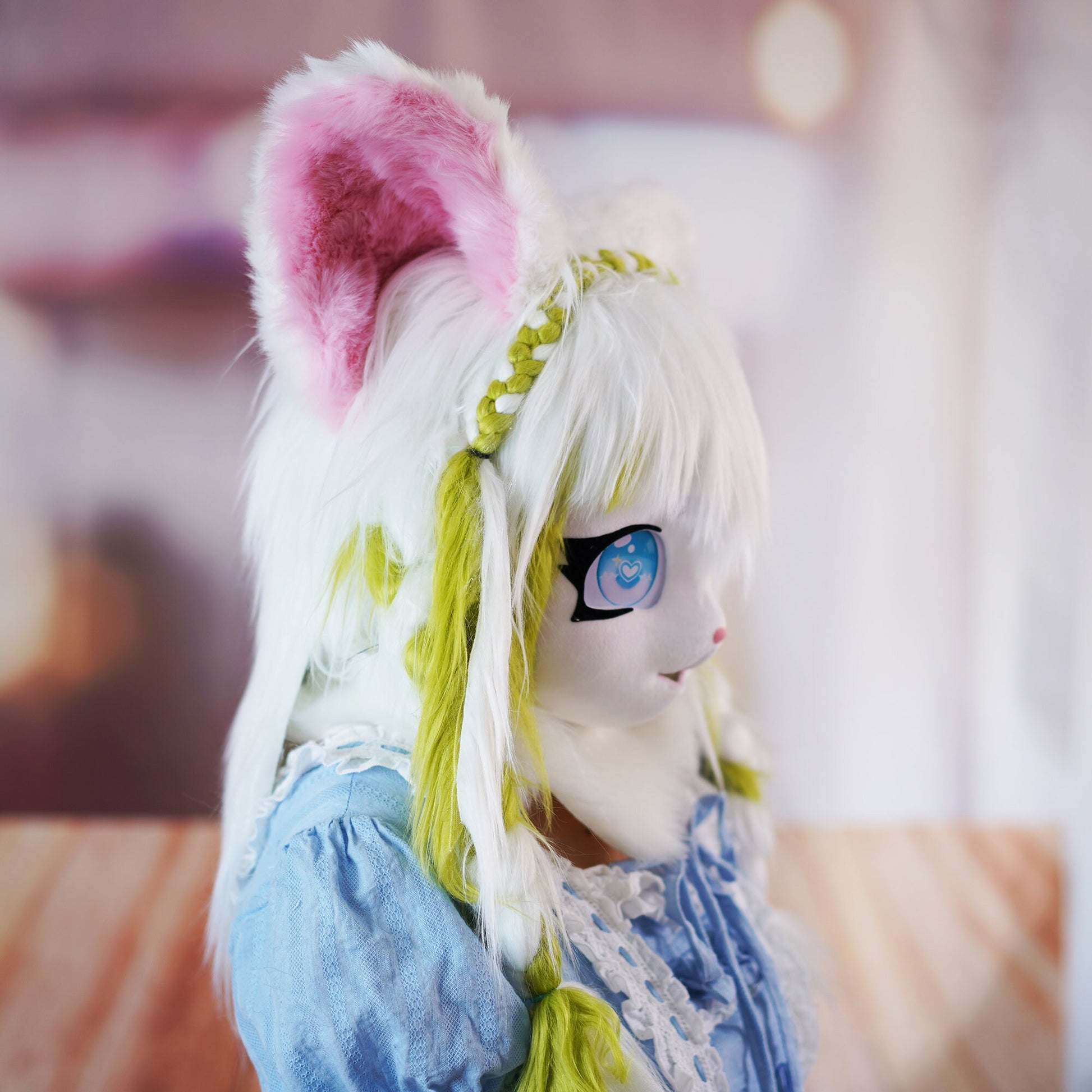 Fursuit,Fursuit Head,Furry Head,KIG Fursuit,Cosplay Fursuit,Fursuit Association，Cat fursuit Mask , Budget Friendly Mask, mask for girls,