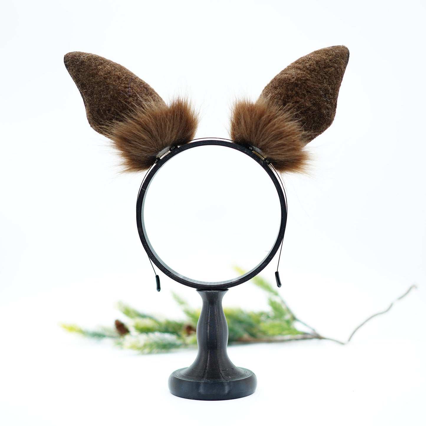 Cosplay bunny ear, Mouldable ears, handmade bunny ear headband,Brown Bunny ears, Bunny ears, Animal Ears,realistic bunny ears, pet play