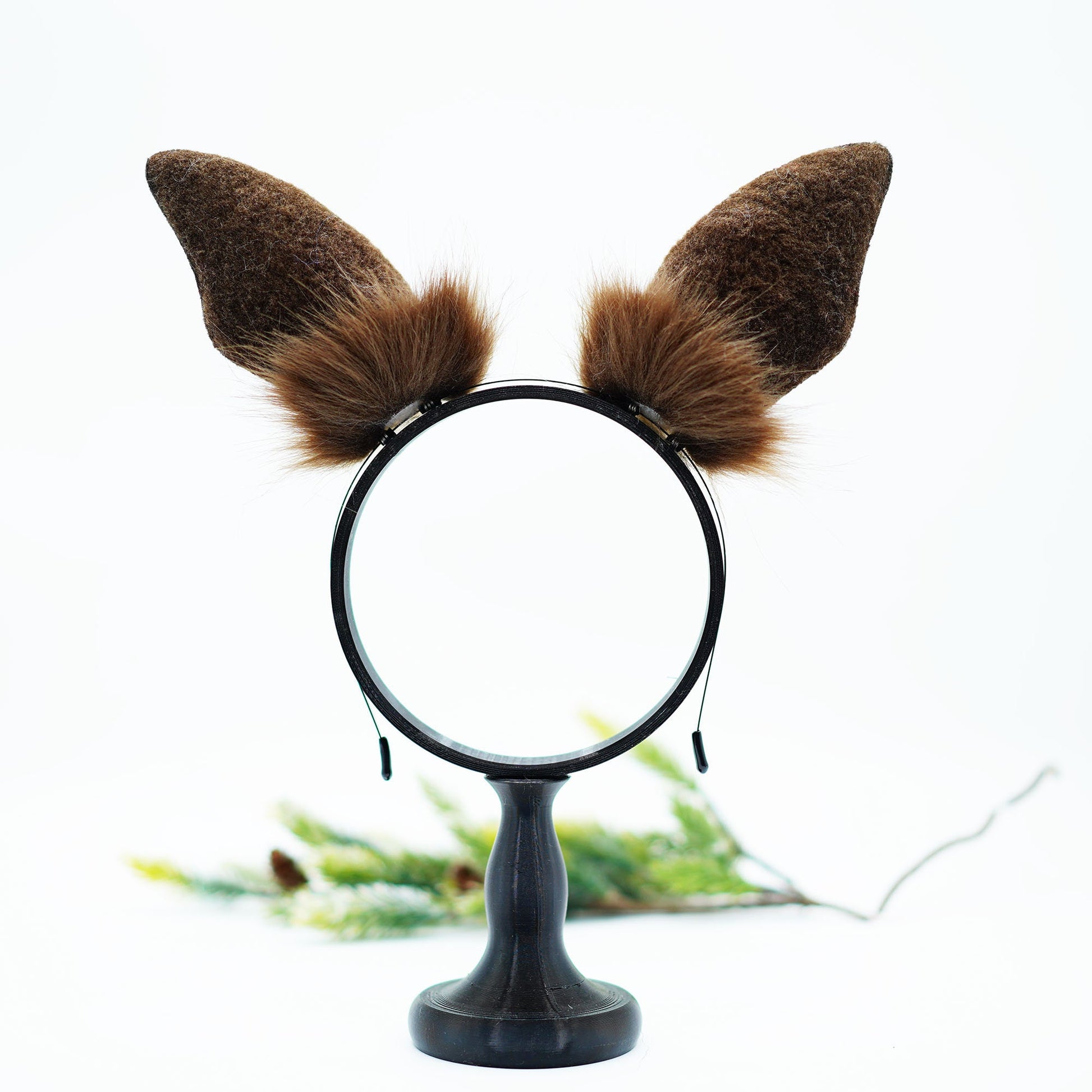 Cosplay bunny ear, Mouldable ears, handmade bunny ear headband,Brown Bunny ears, Bunny ears, Animal Ears,realistic bunny ears, pet play