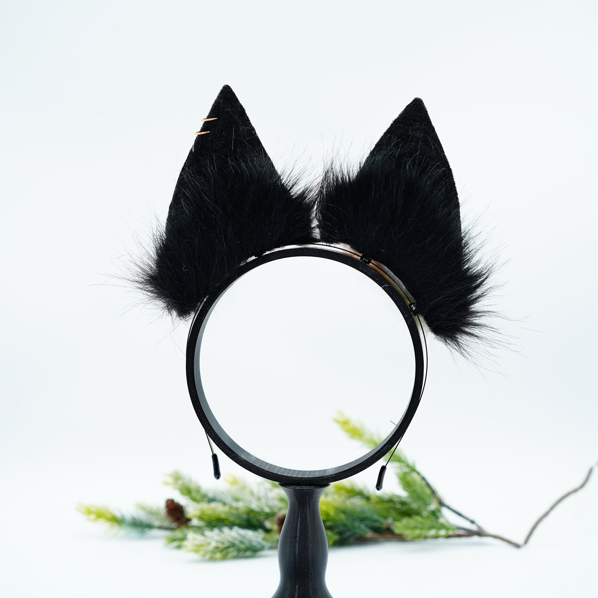 Realistic cat ear and tail set , Faux Ears Egyptian Cat Ears， dog cat ears and tail ,Anime Cosplay, Fluffy Ears, Kawaii Ears, Ears Headband