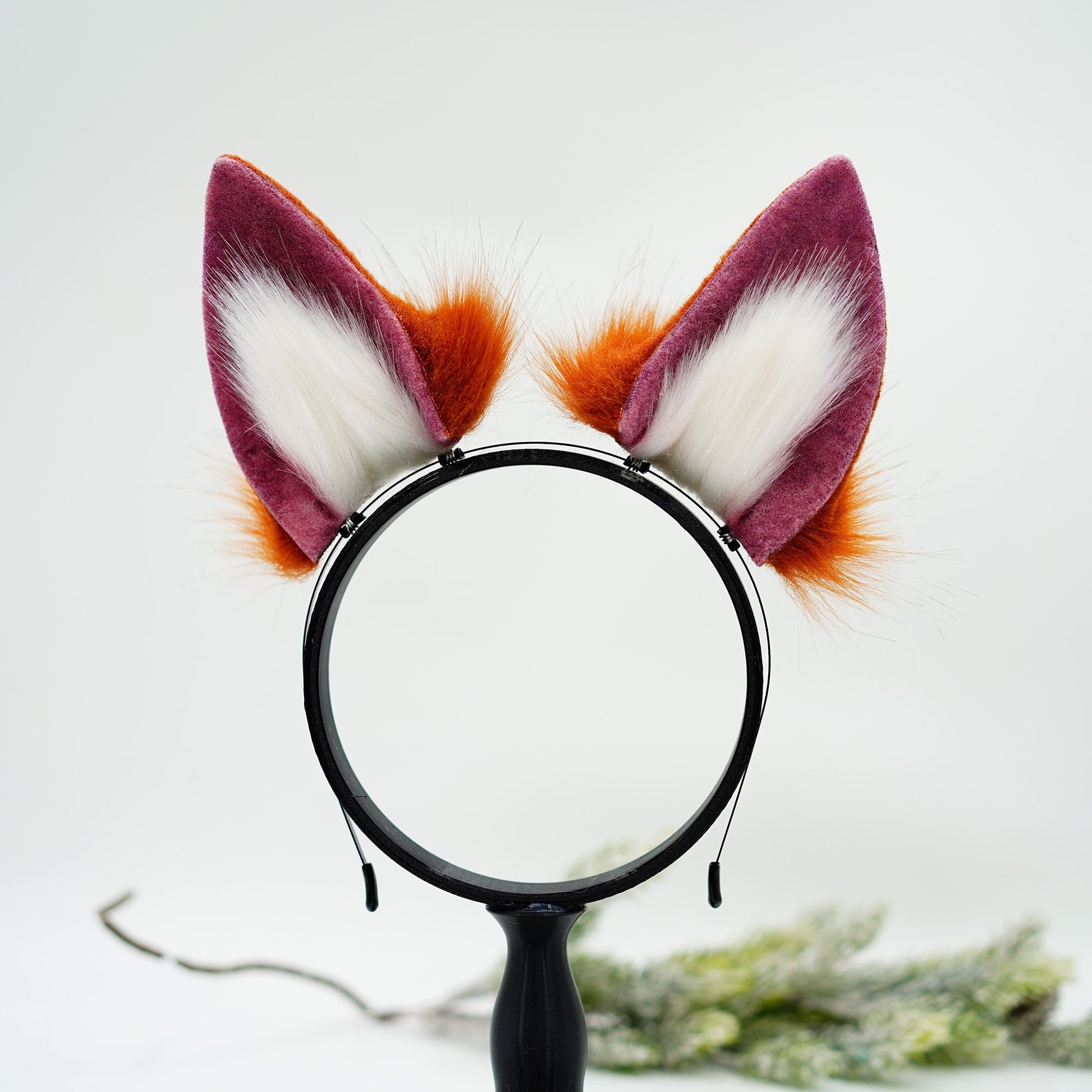 animal cosplay ear, kitten ear cosplay, fox ear headband, anime colplay ear, fox ear, kitten ears, realistic cat ear, realistic fox ear, 137