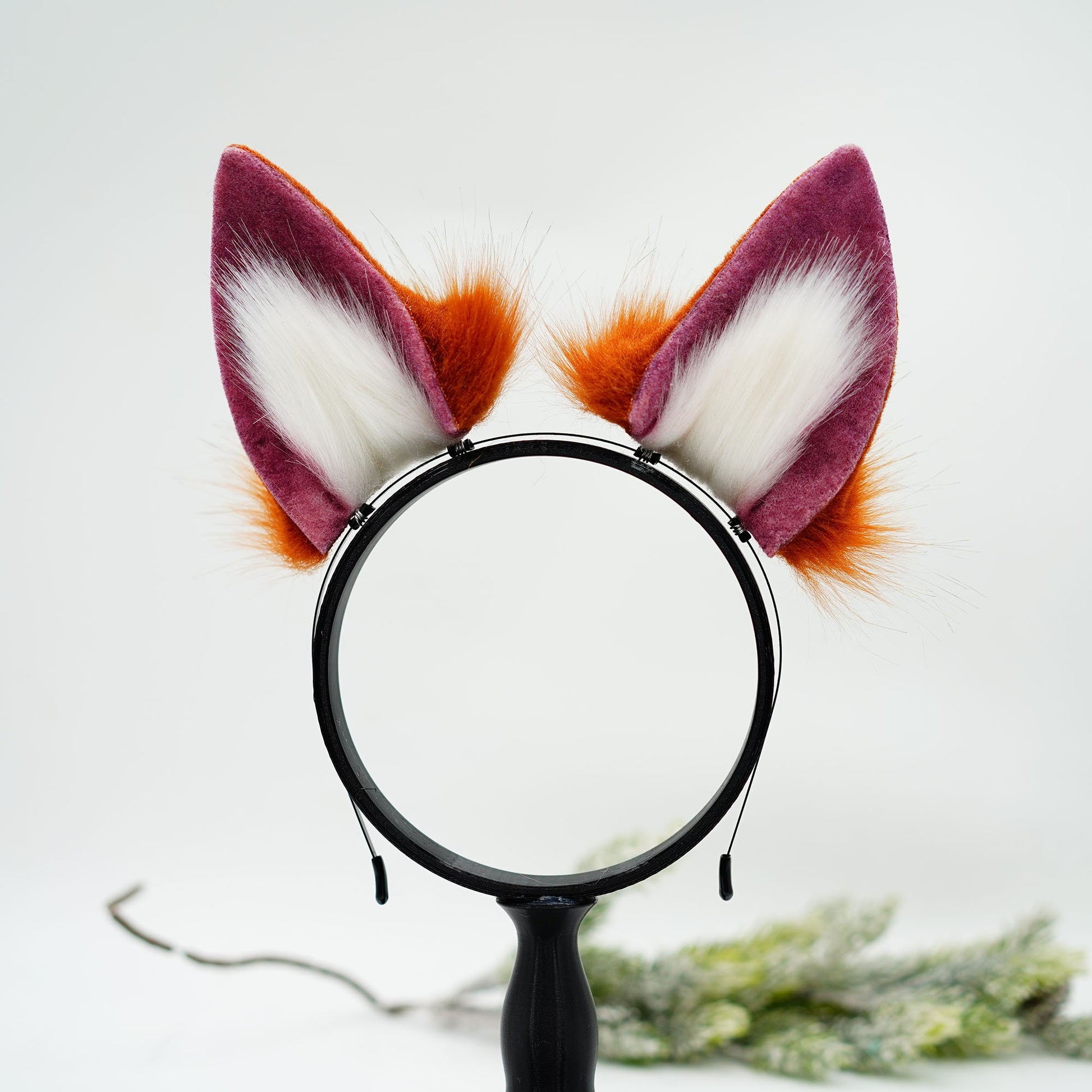 animal cosplay ear, kitten ear cosplay, fox ear headband, anime colplay ear, fox ear, kitten ears, realistic cat ear, realistic fox ear, 137