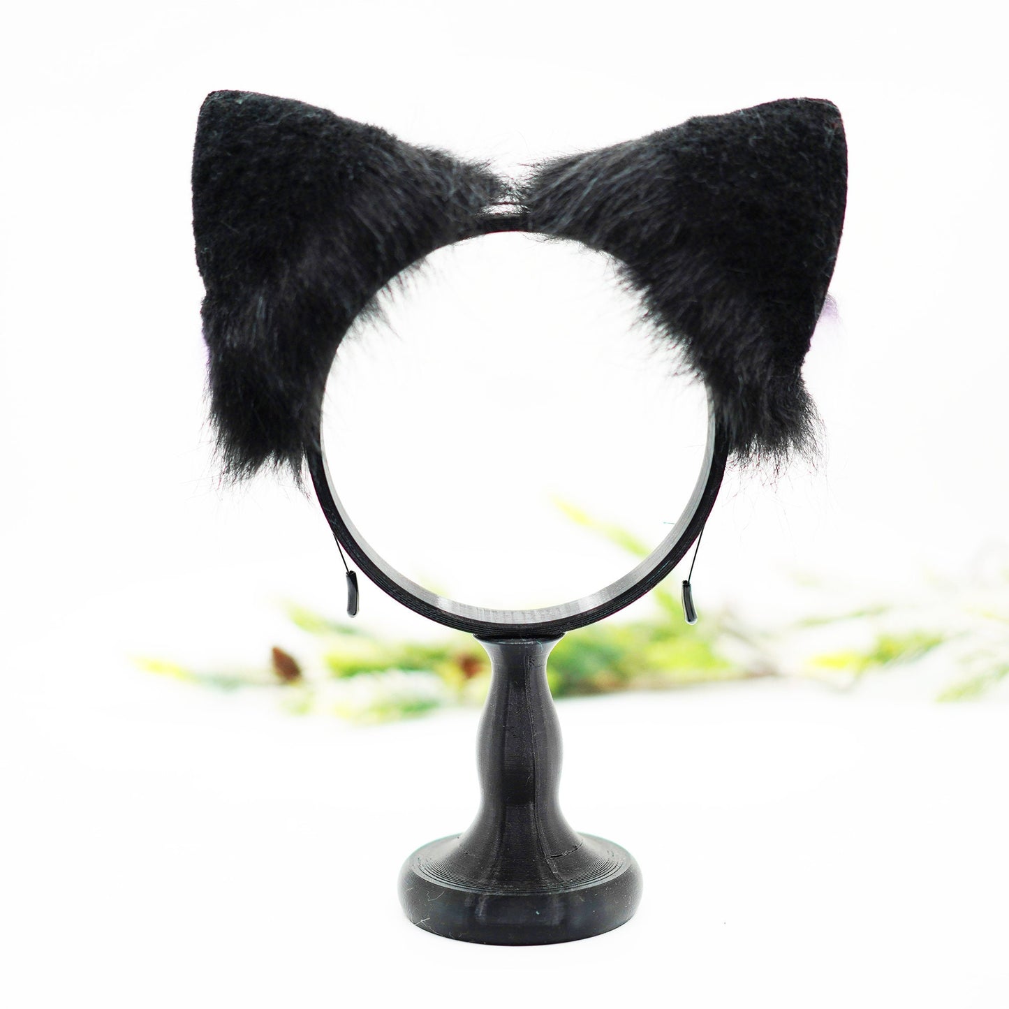 Handmade Furry Fursuit Realistic Fox Cat Ear, Anime Petplay Cosplay Ear, Wolf Ear Hair Band, Beast Ear, Cosplay Wolf Ear, Black Wolf Ear