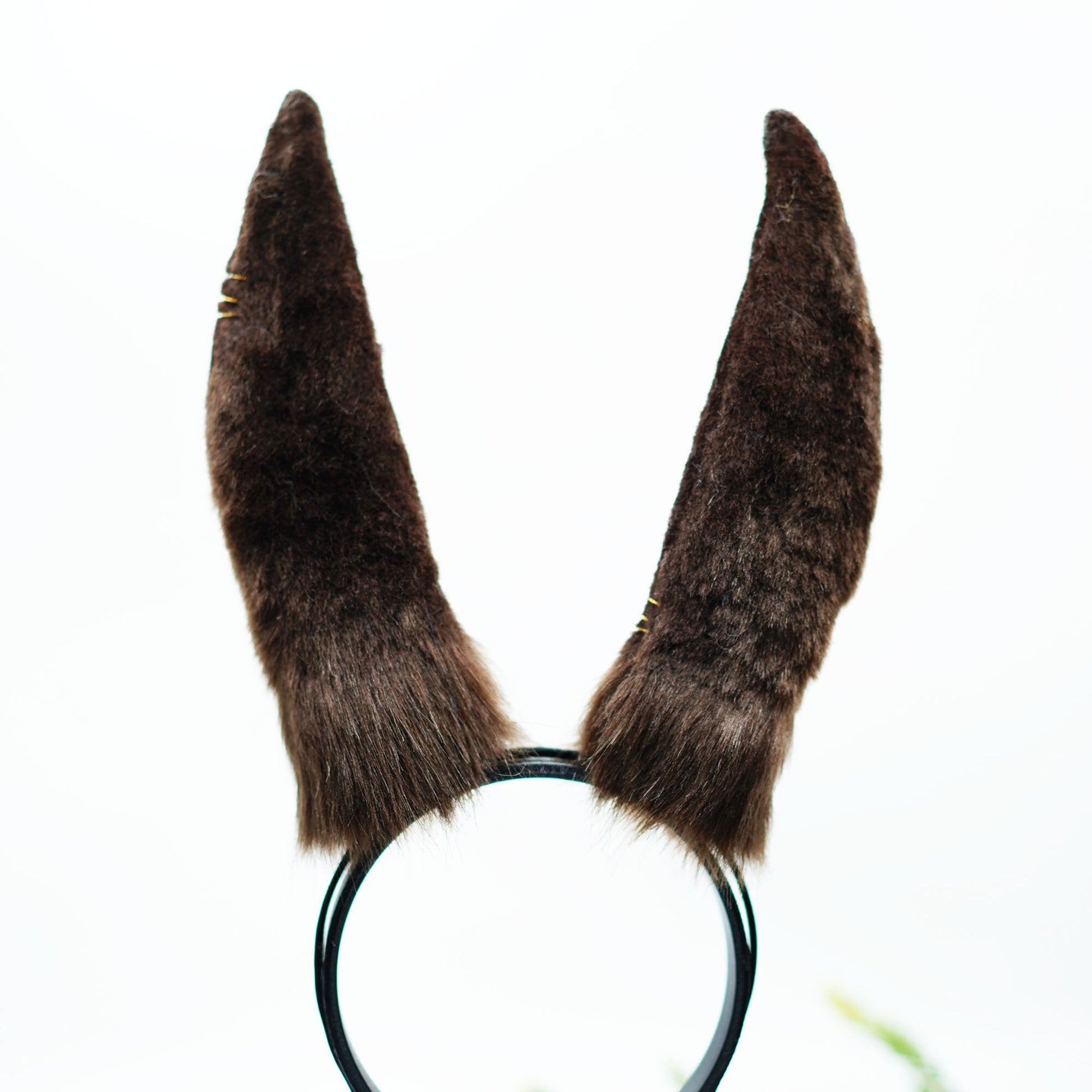 Cosplay bunny ear and tail, Cosplay Rabbit Ears ,Kit Charming Animal Headdress ear,Furry Bunny Mouldable ears, handmade ear headband,