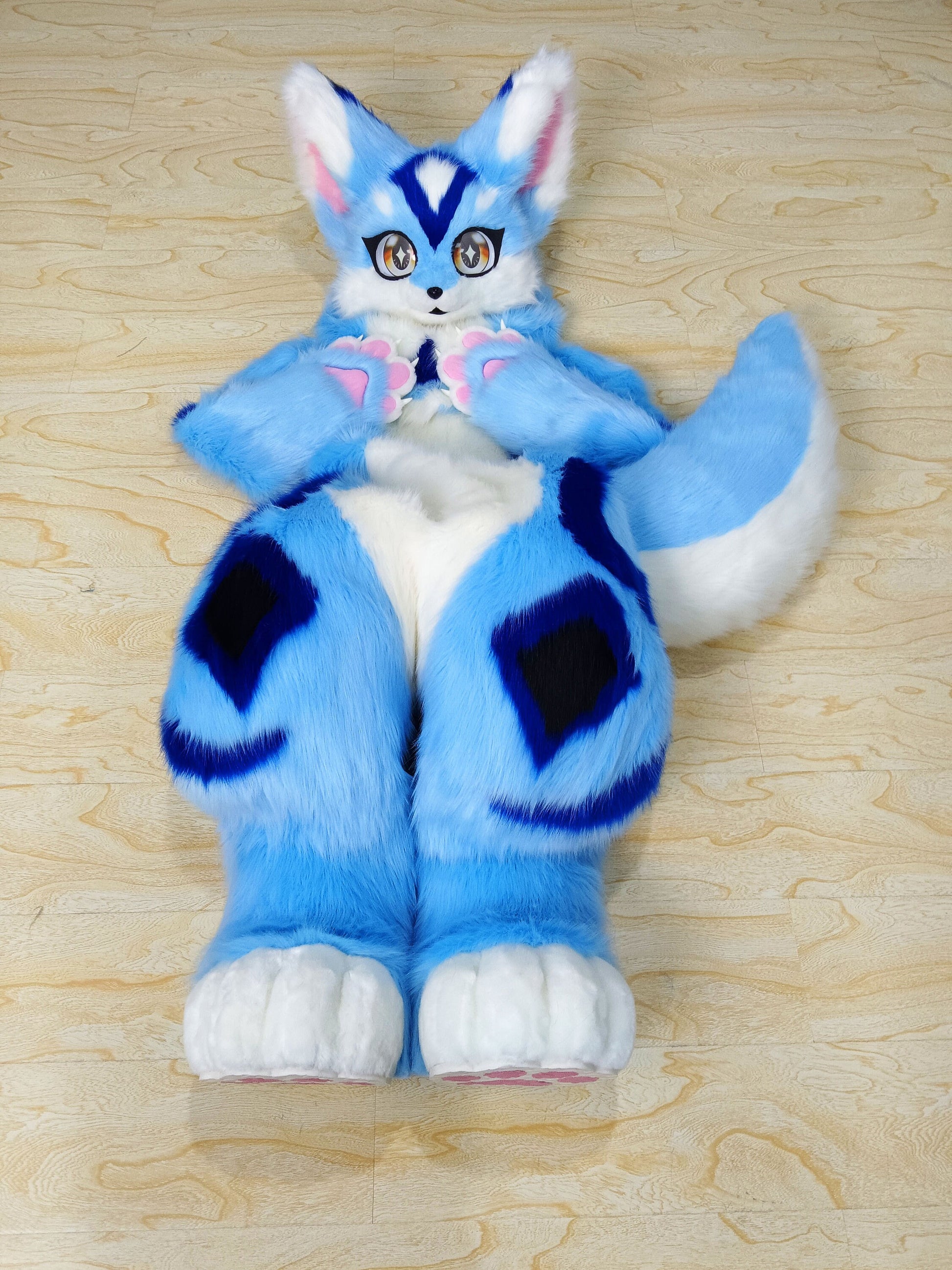 Furry Fursuit Costumes,Full Furry Suit Fursona Anime Commissioned, Full Fursurit set, Furry Life, Cosplay Costume Fursuiting Community