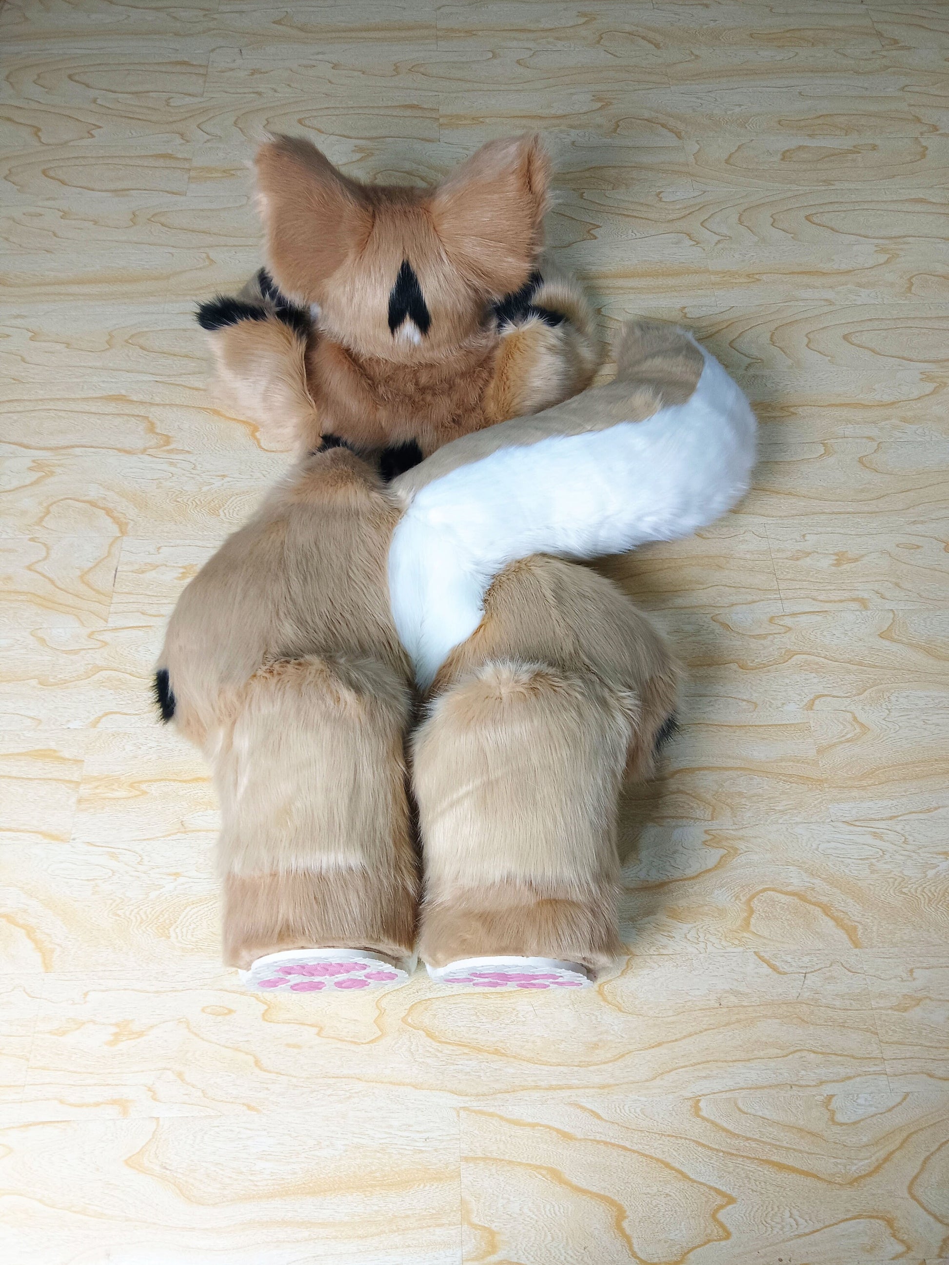 Fursona Anime Commissioned customization cosplay Furry fandom,Full Fursurit set, Cheap, Fursuit body paws, shoes tail, Cat Head Furrry,