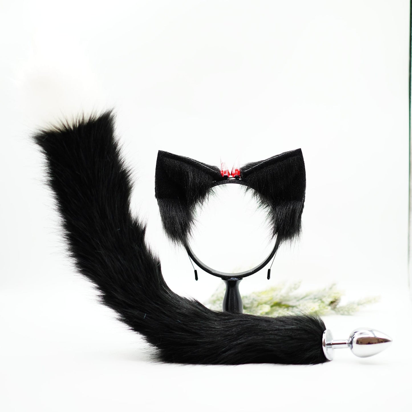 Black Kitten Ear, othic Style Kitten Ears, kitten Ears Cosplay, Cosplay Cat Ear, Cosplay Ear, Anime Cosplay, Cat Headband, Cat Head Band,