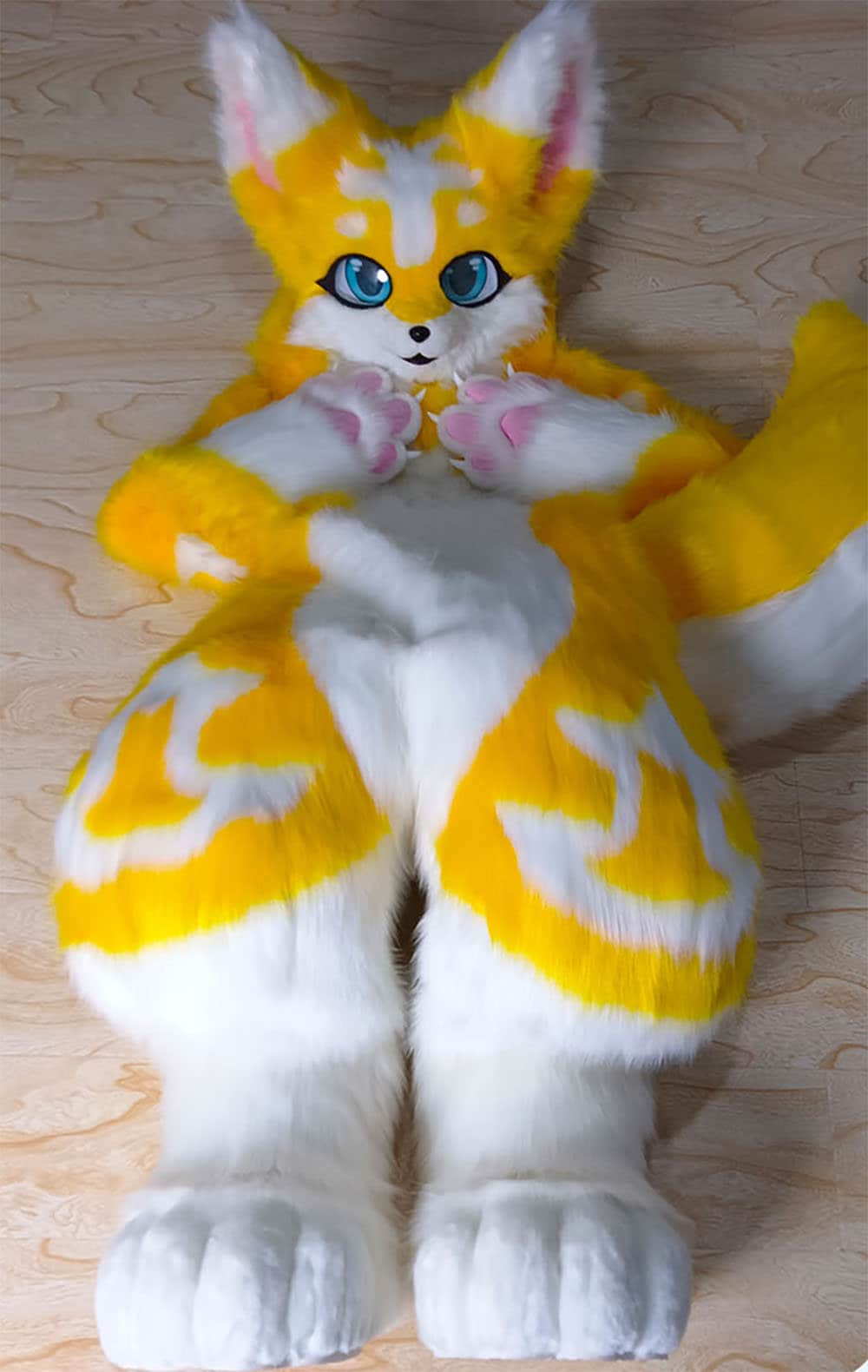 Furry Fursuit Premade full suit ,Full Fursurit set kemono, Furry Life, Anthro Suit Unique Costume Cosplay Costume Fursuiting Furry, mid size