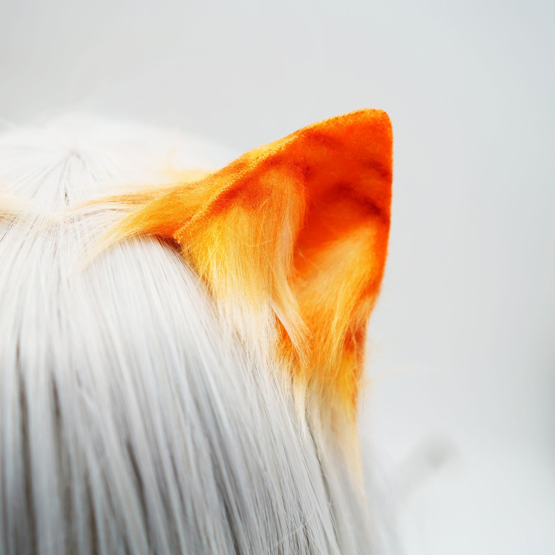 Cosplay Cat Fox ear headband Halloween costume cosplay faux ears,anime ears, ears, cosplay ear,costume ears,Handmade realistic ears and tail