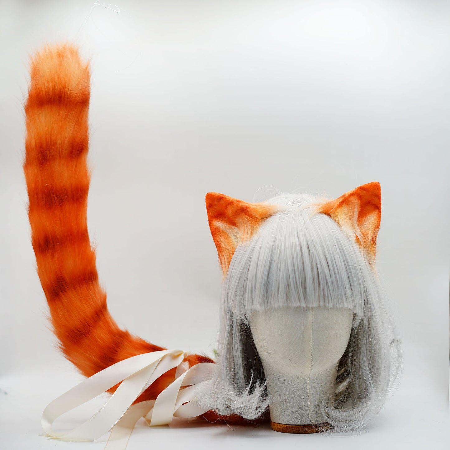 Cosplay Cat Fox ear headband Halloween costume cosplay faux ears,anime ears, ears, cosplay ear,costume ears,Handmade realistic ears and tail