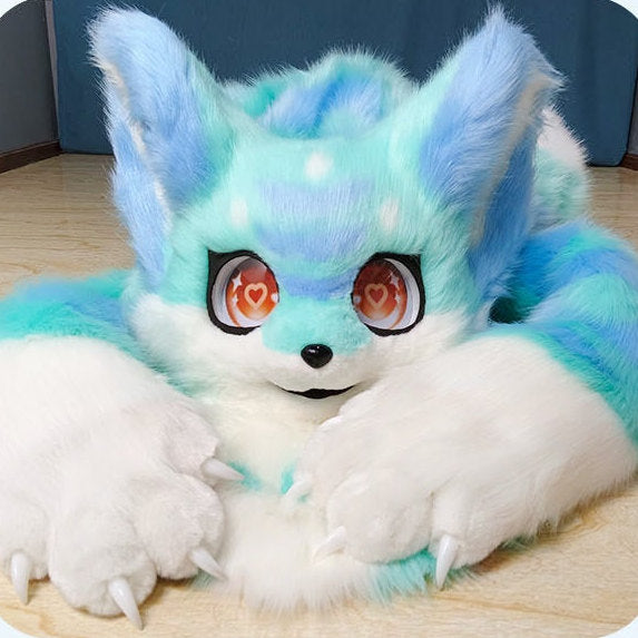 Furry Fursuit Premade full suit ,Full Fursurit set kemono, Furry Life, Anthro Suit Unique Costume Cosplay Costume Fursuiting Furry, mid size