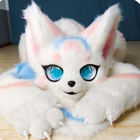 Pre-made Fursuit,Full Fursuit, furry, Cat Head Furry, Fursuit Mask, Kemono, Fursuit Custom for teenager, Furry gift, Fursuit Commission