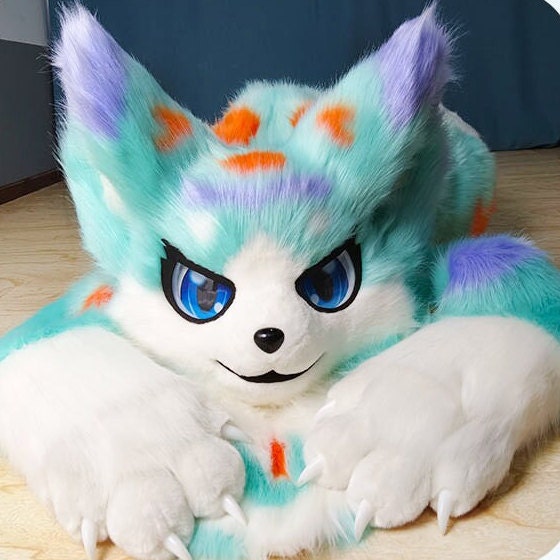 Pre-made Fursuit,Full Fursuit, furry, Cat Head Furry, Fursuit Mask, Kemono, Fursuit Custom for teenager, Furry gift, Fursuit Commission